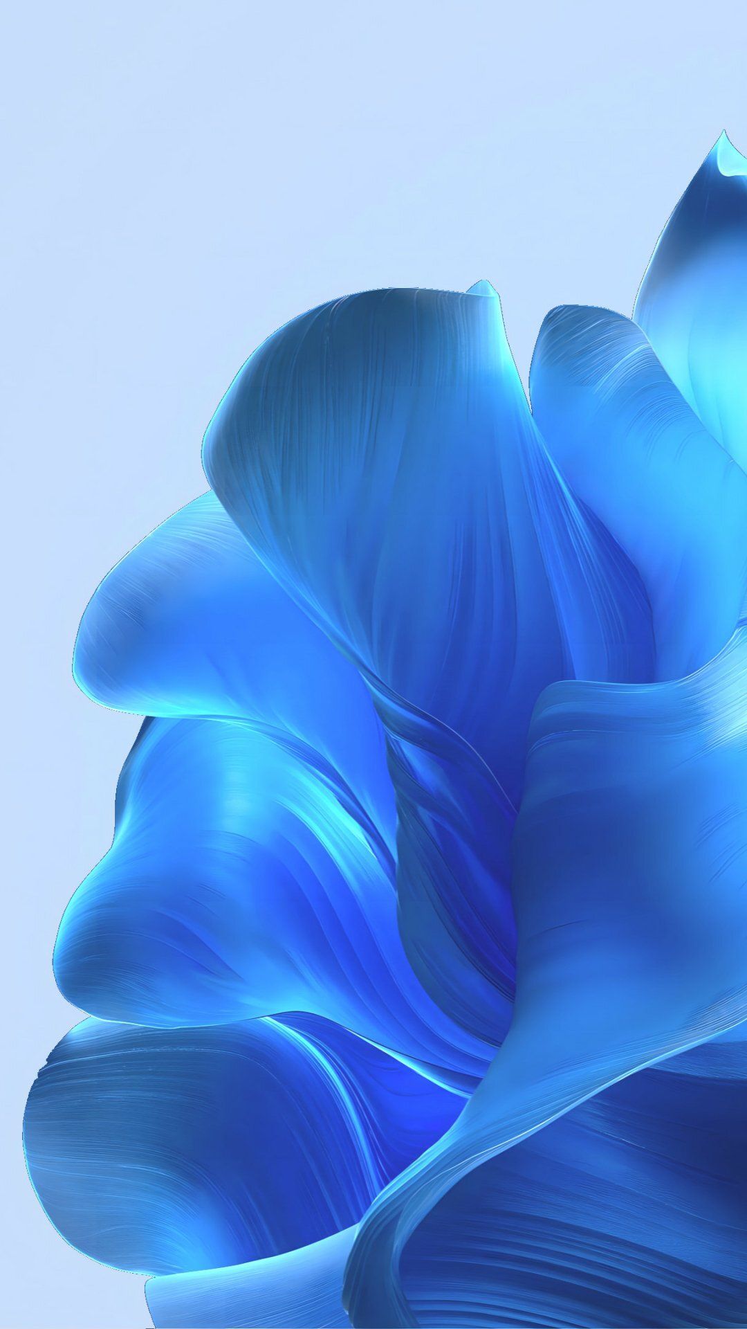 1080x1920 6K Huawei HarmonyOS Google Android EMUI Emotion Ui Stock Default Blue Abstract Airy