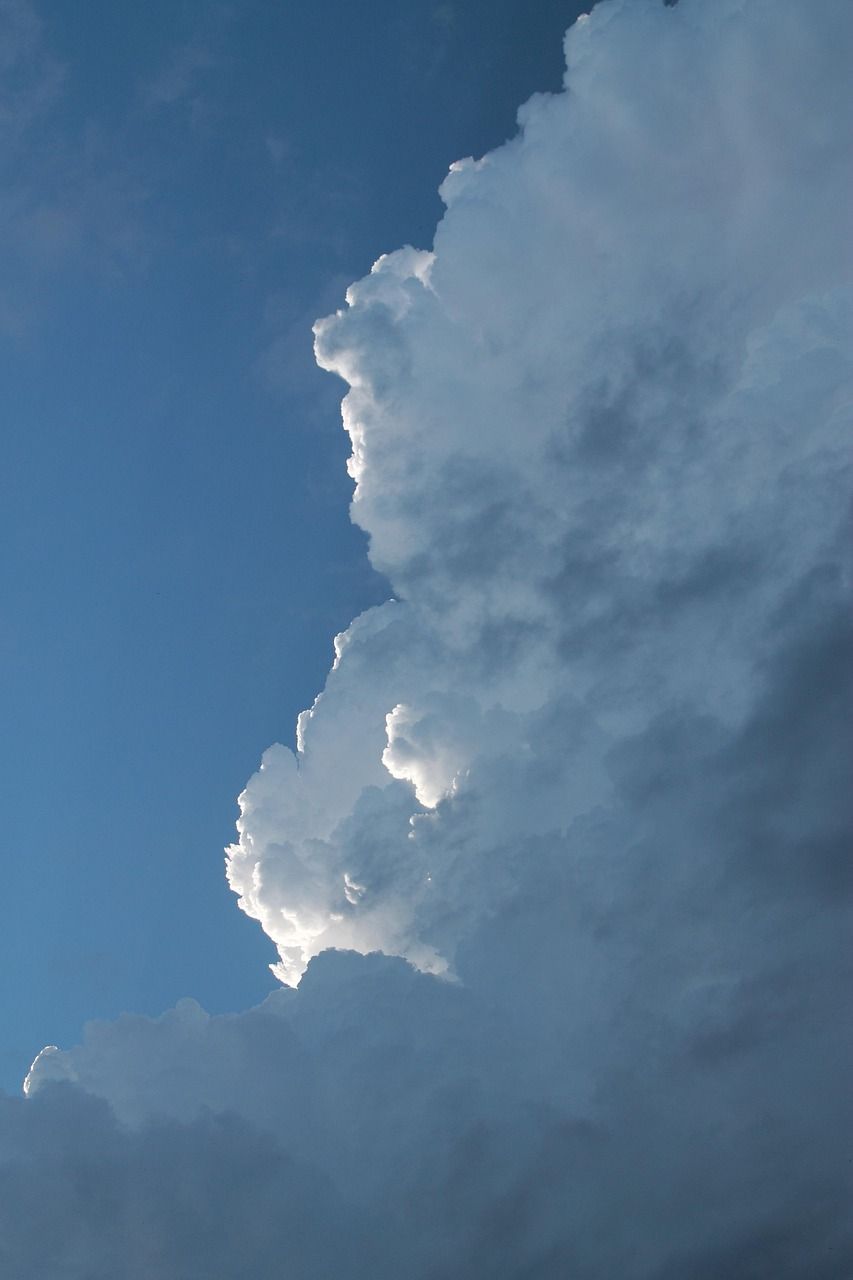 853x1280 Cumulonimbus Clouds Thundercloud