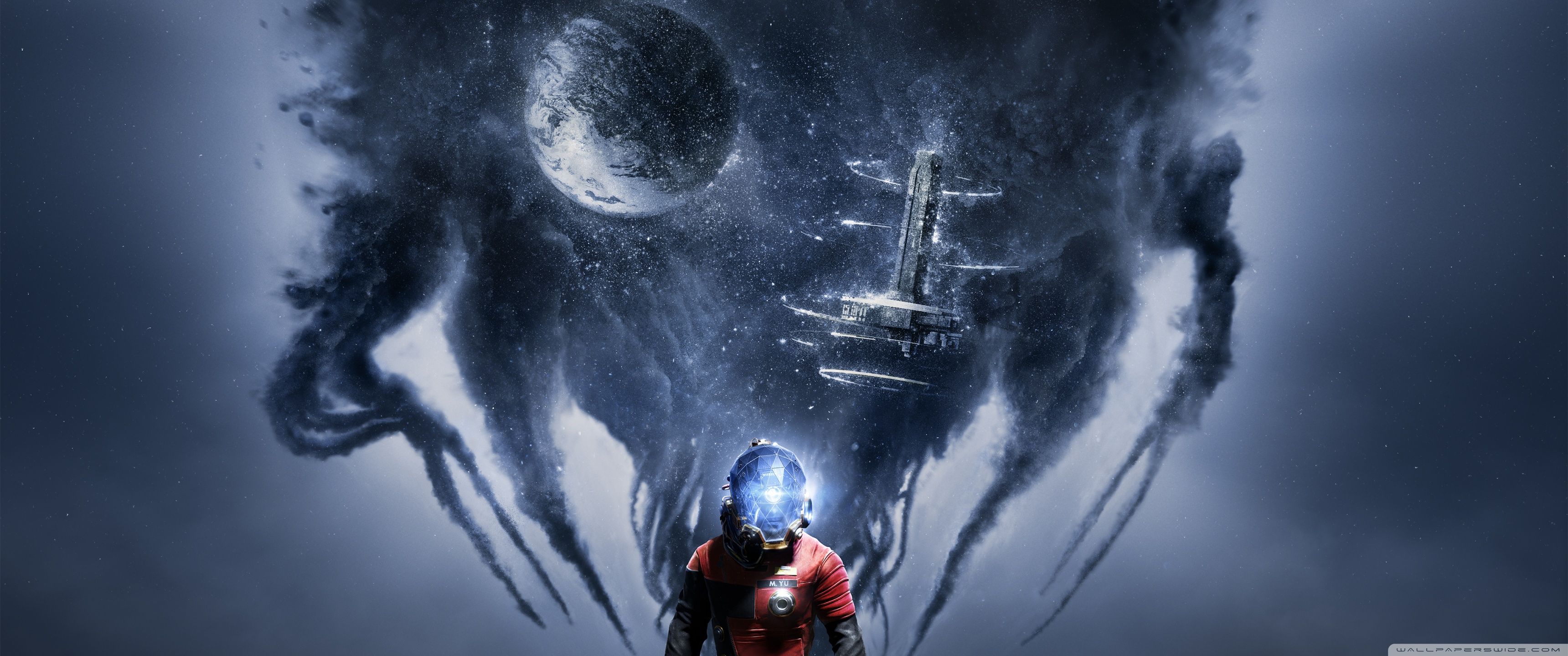 3440x1440 Prey 2017 Video Game 4K UHD Wallpaper for UltraHD Desktop and TV : Widescreen and UltraWide Display : Dual and Triple Monitor : Smartphone and Tablet Devices