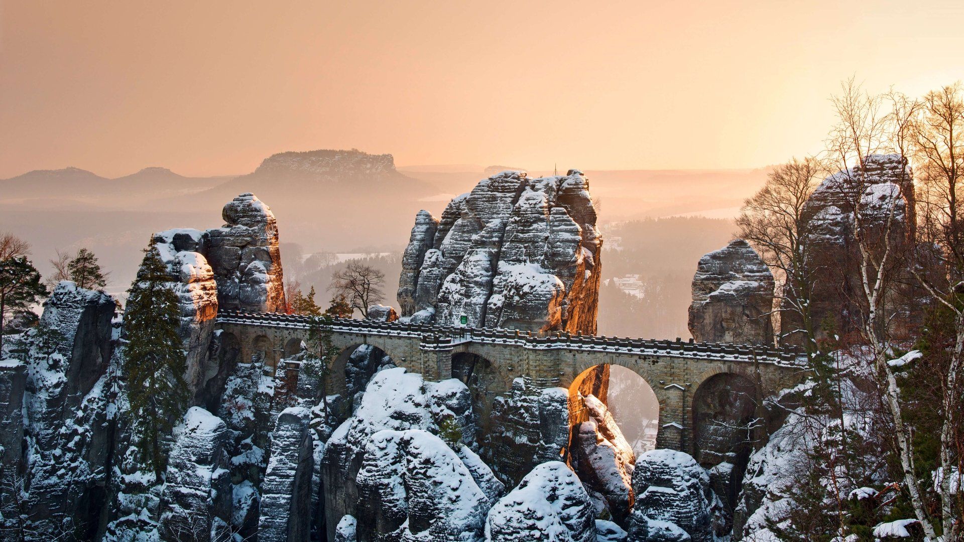 1920x1080 Bastei Bridge
