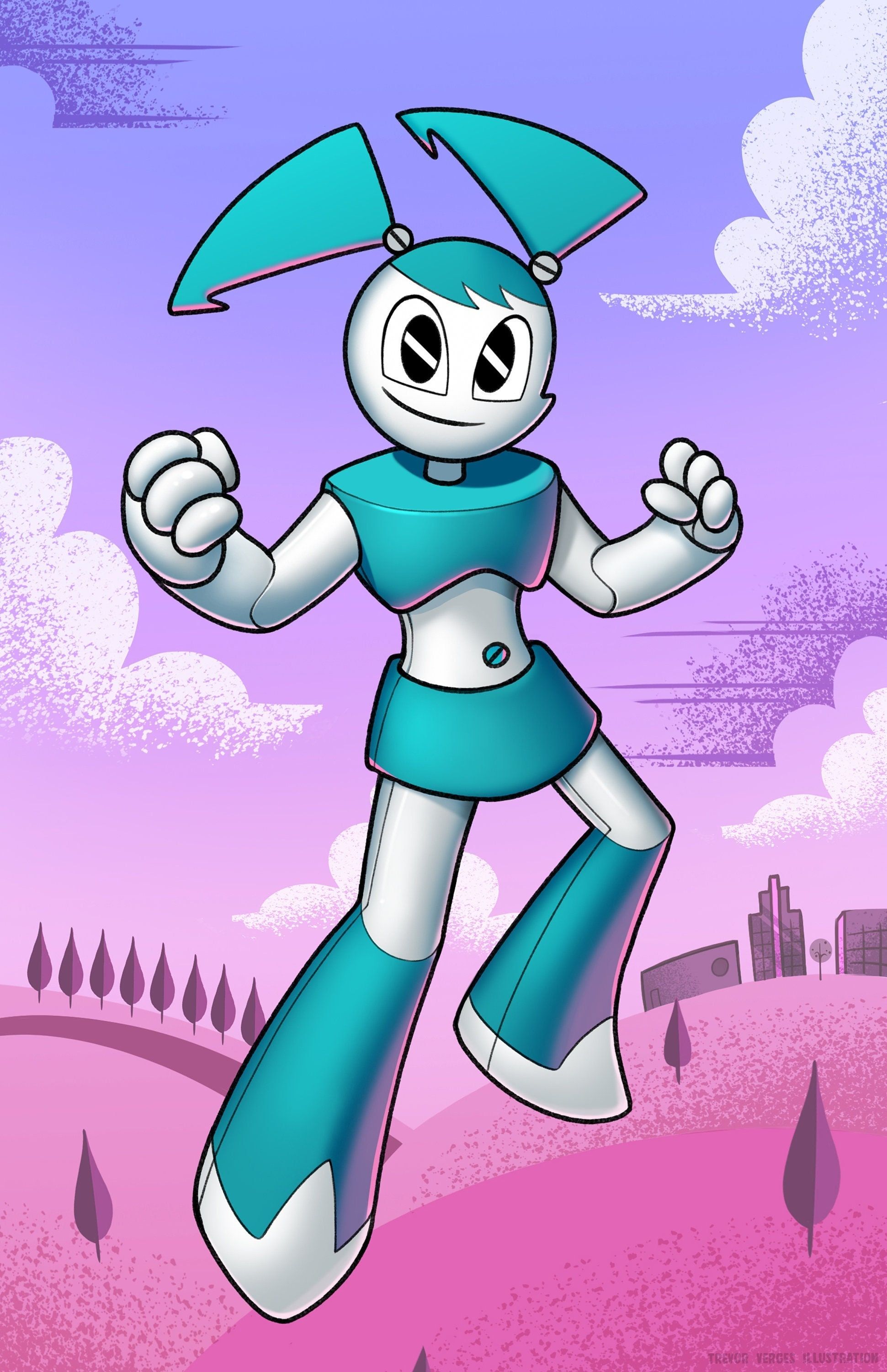 1941x3000 Jenny Wakeman (5x7 11x17) My Life As A Teenage Robot Poster