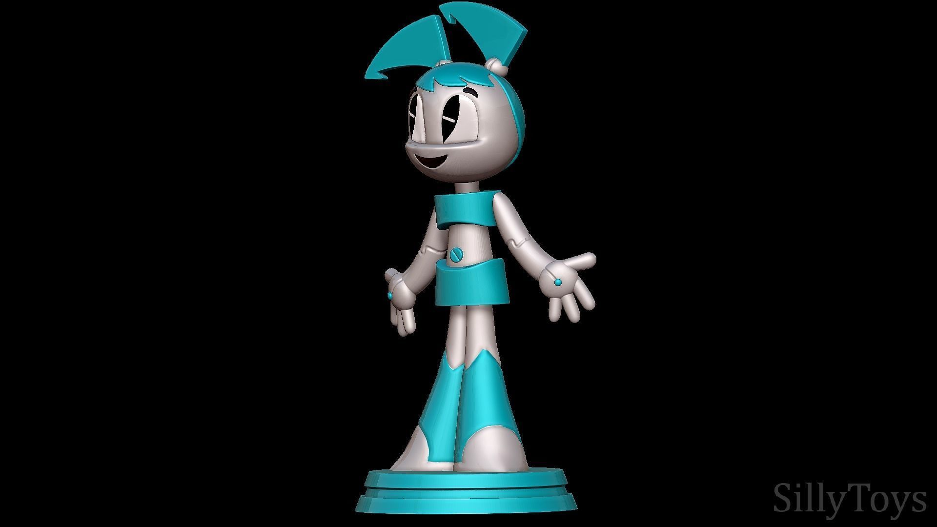 1920x1080 Jennifer Wakeman Life as a Teenage Robot 3D model 3D printable