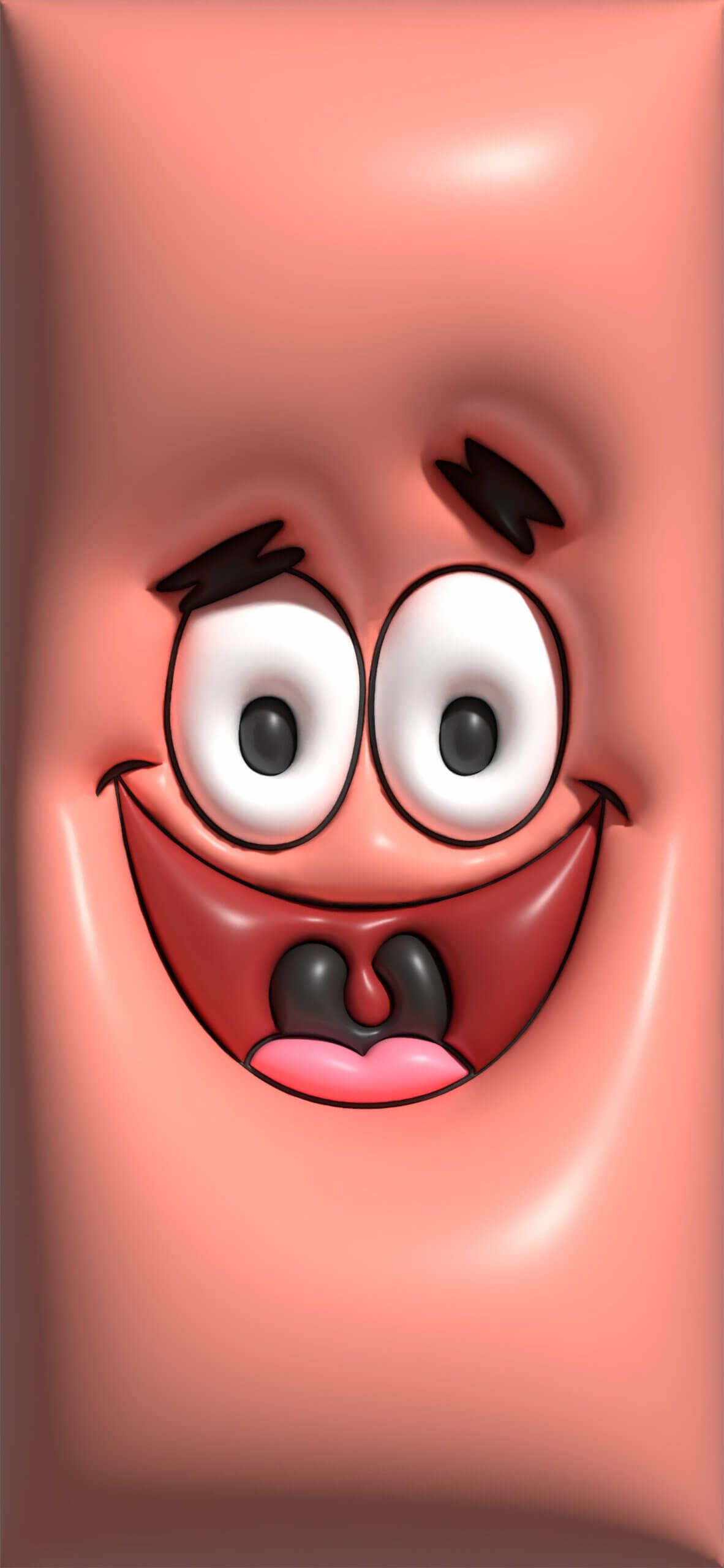 1182x2560 Patrick Star 3D HD Wallpaper