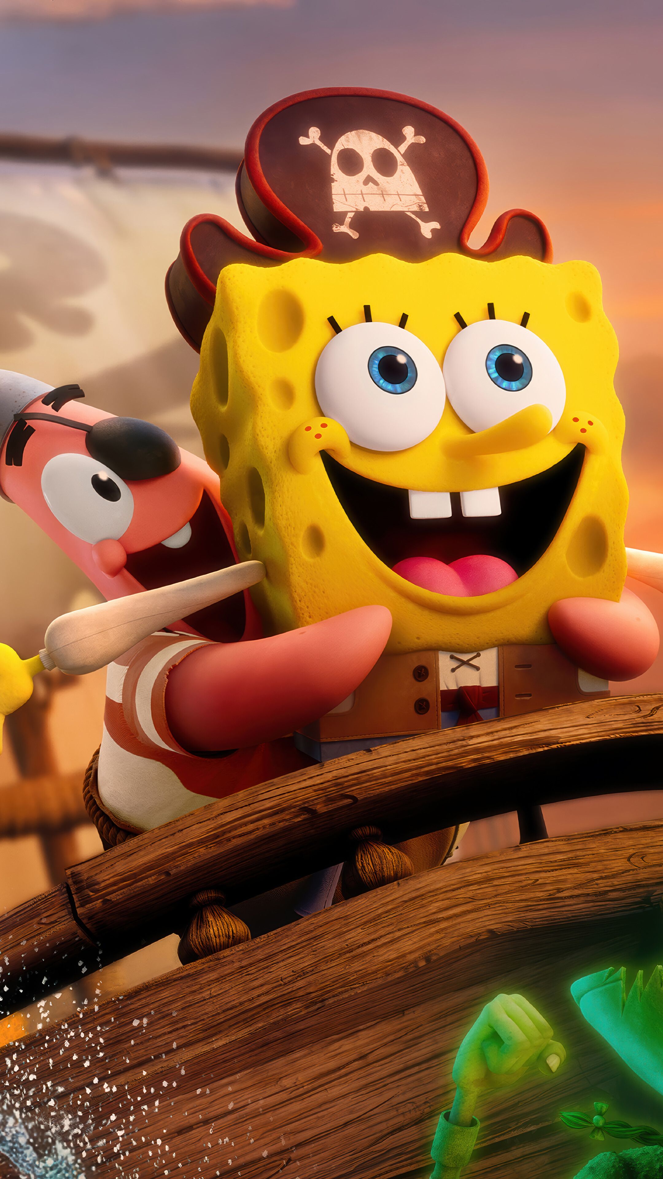 2160x3840 SpongeBob Movie: Search for SquarePants Poster 4K Wallpaper iPhone HD Phone