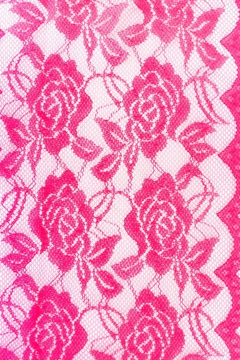 493x740 Pink lace overlay Image