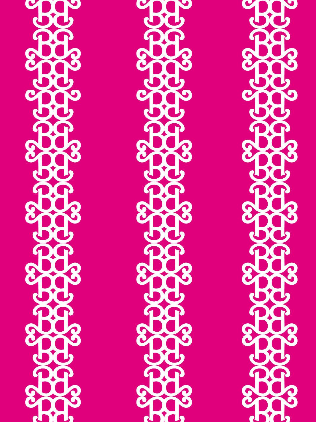1065x1420 'Barbie™ Lace Stripe' Wallpaper by Barbie™
