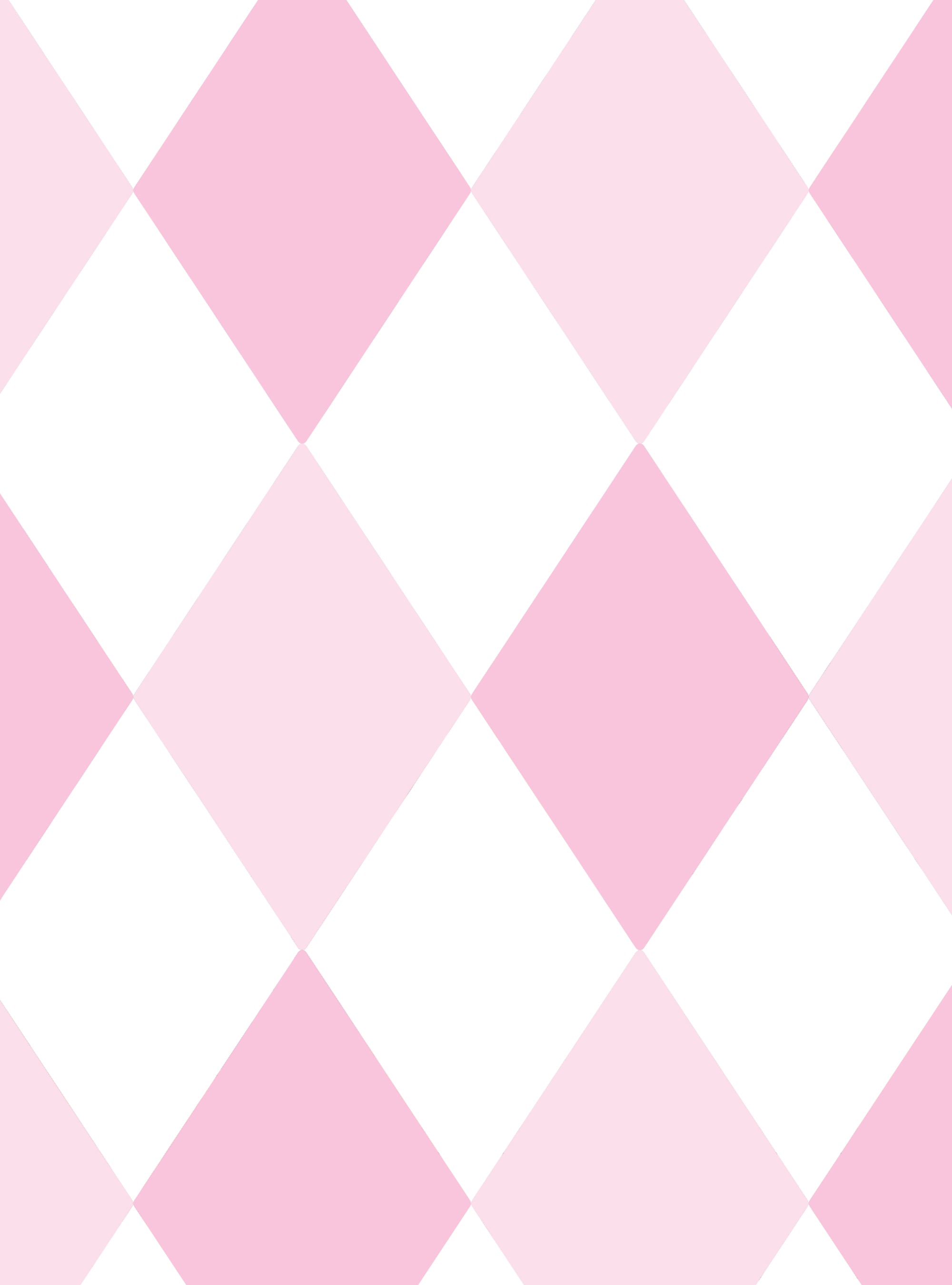 2000x2700 Diamond Wallpaper, Small Sample 8 x 11 Inches / Pink / Unpasted Wallpaper