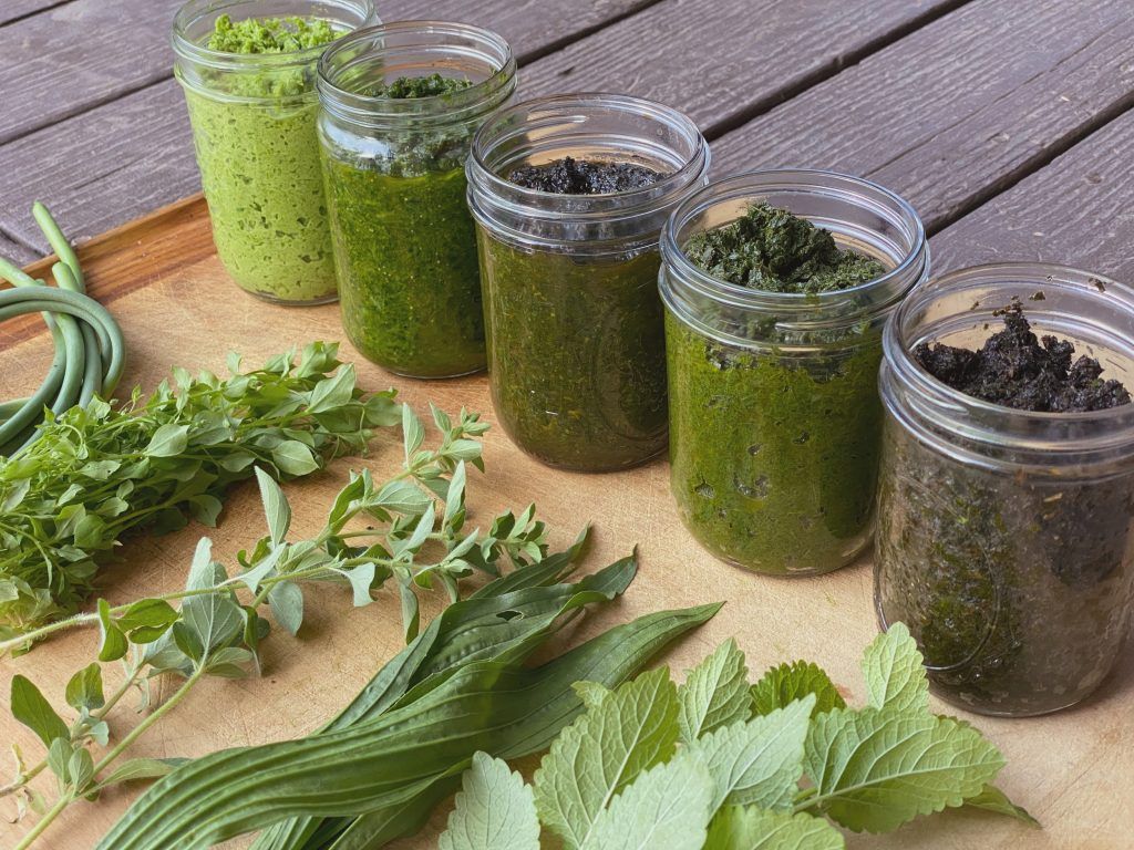 1024x768 Herbal Pesto (and Pistou) Recipe