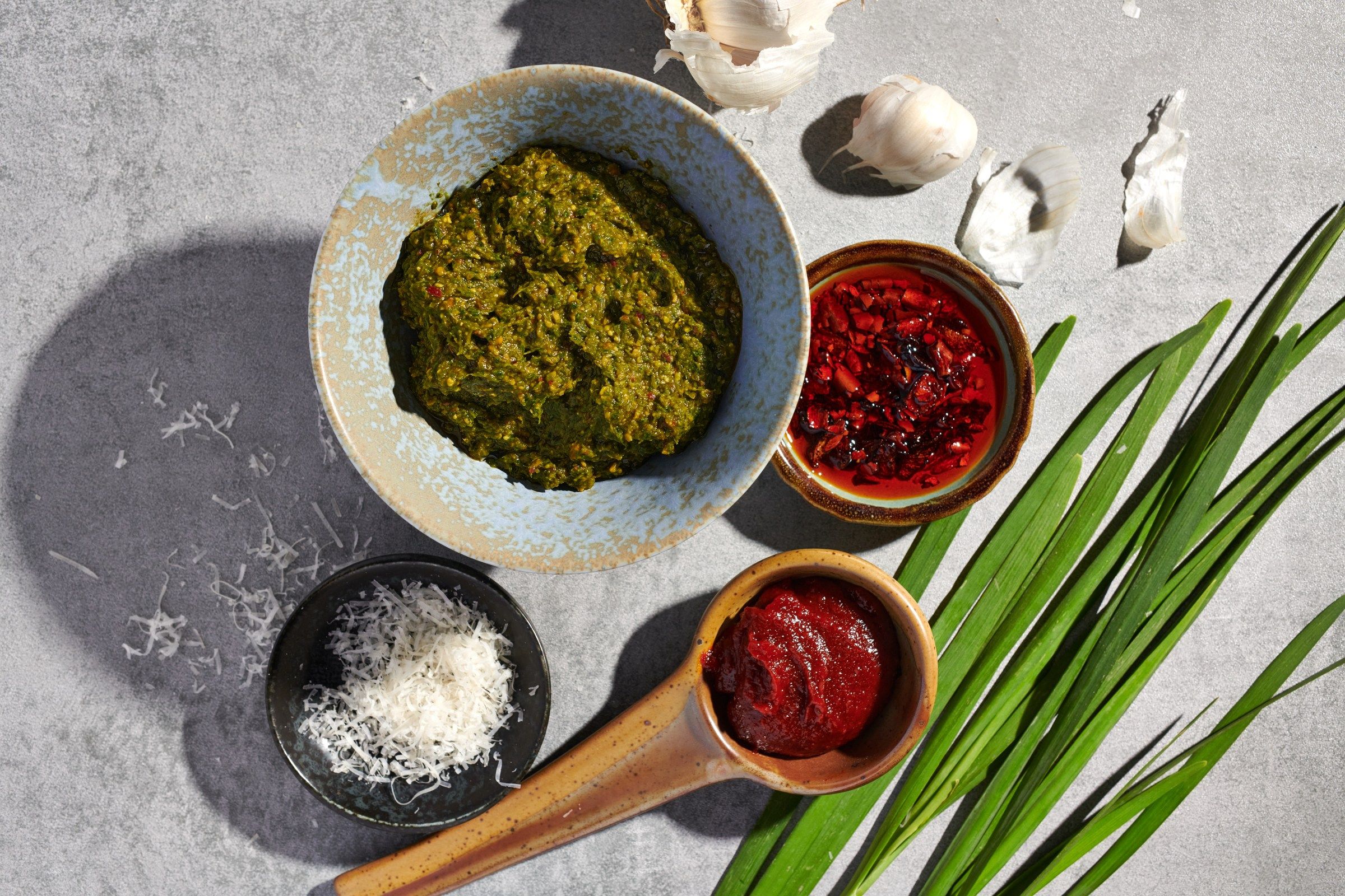 2400x1600 This Spicy Pesto Recipe Is Made With Buchu, Used in Korean Food