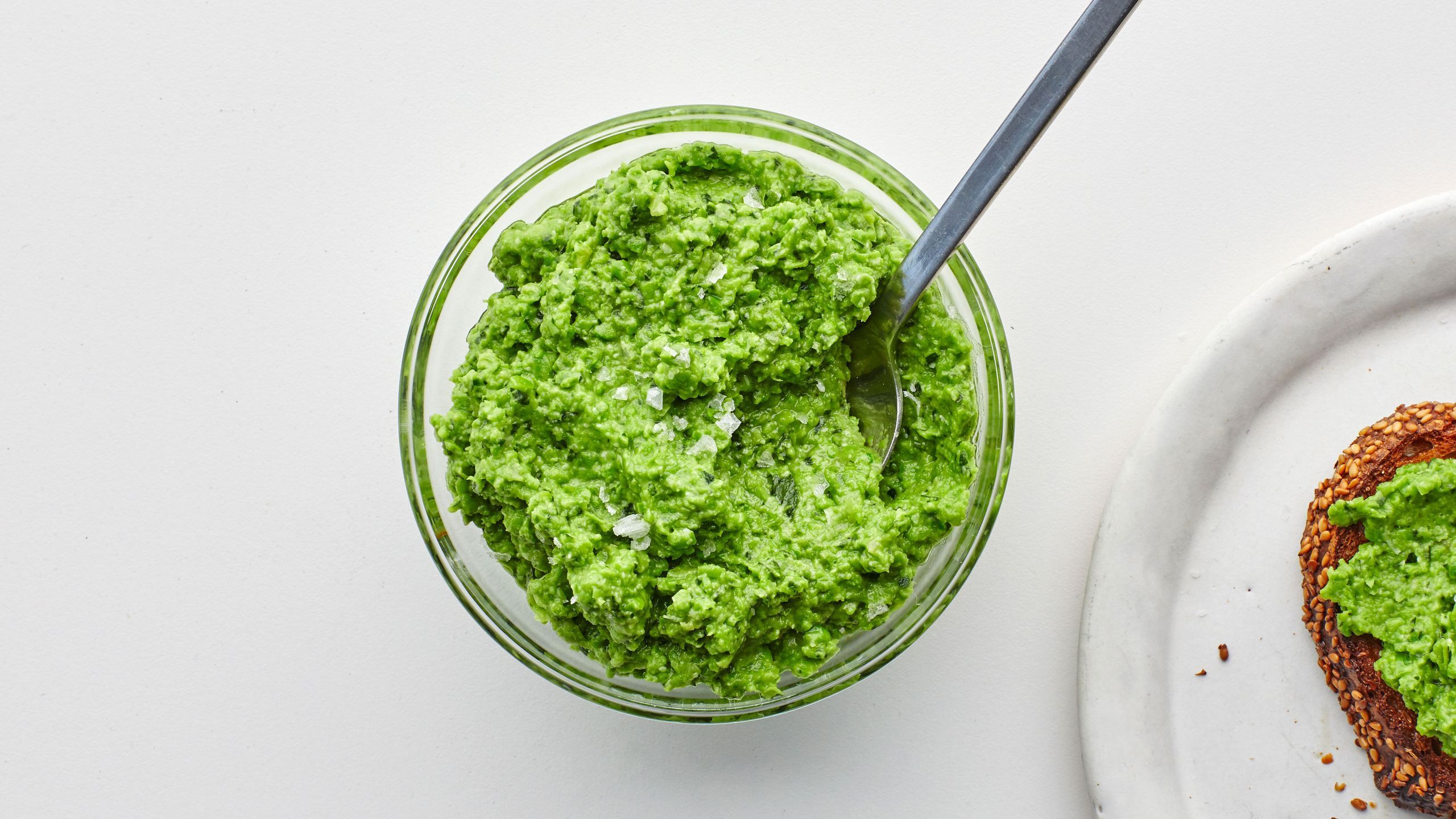 2560x1440 Pea Pesto is a Super Simple Side That's Easy to Throw Together Whenever You Need Something Else on the Table. Bon Appétit