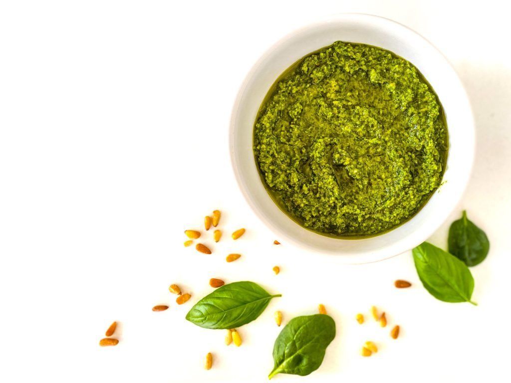 1024x768 Summer Basil Pesto
