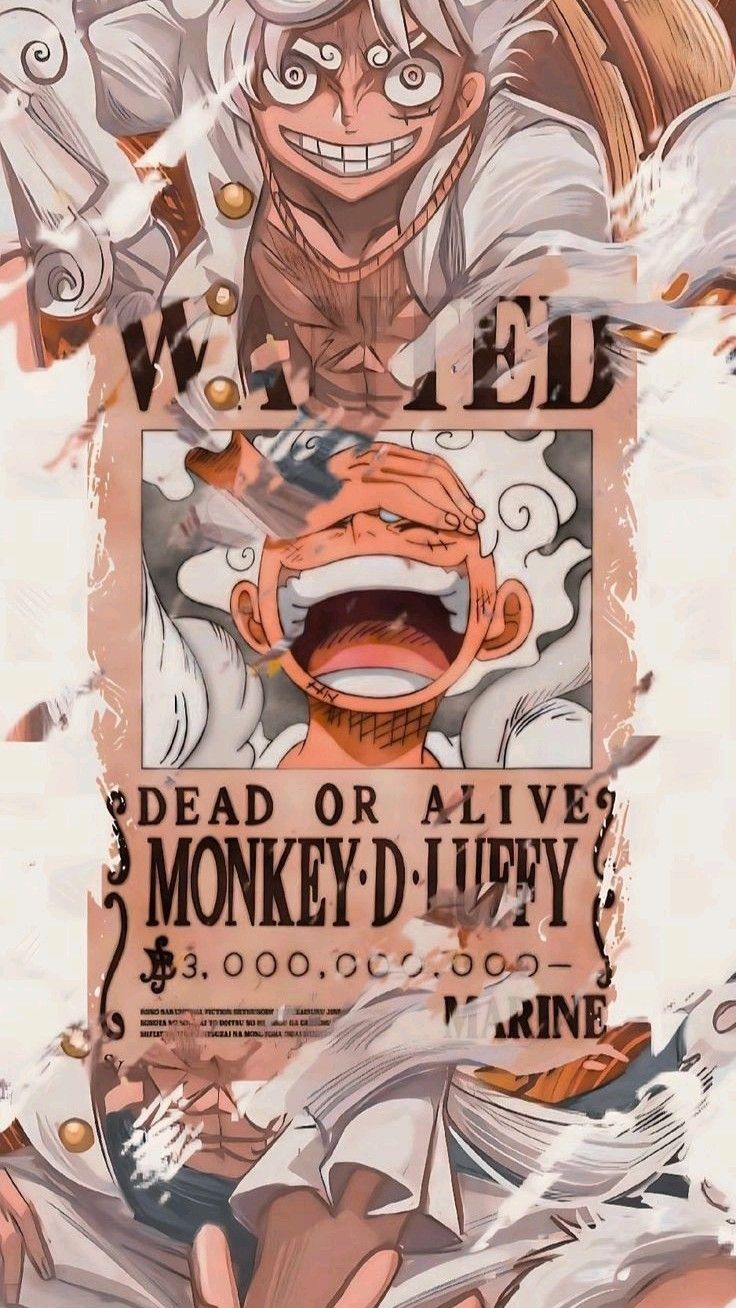736x1308 Pinterest. Anime wallpaper, One piece gear One piece wallpaper iphone