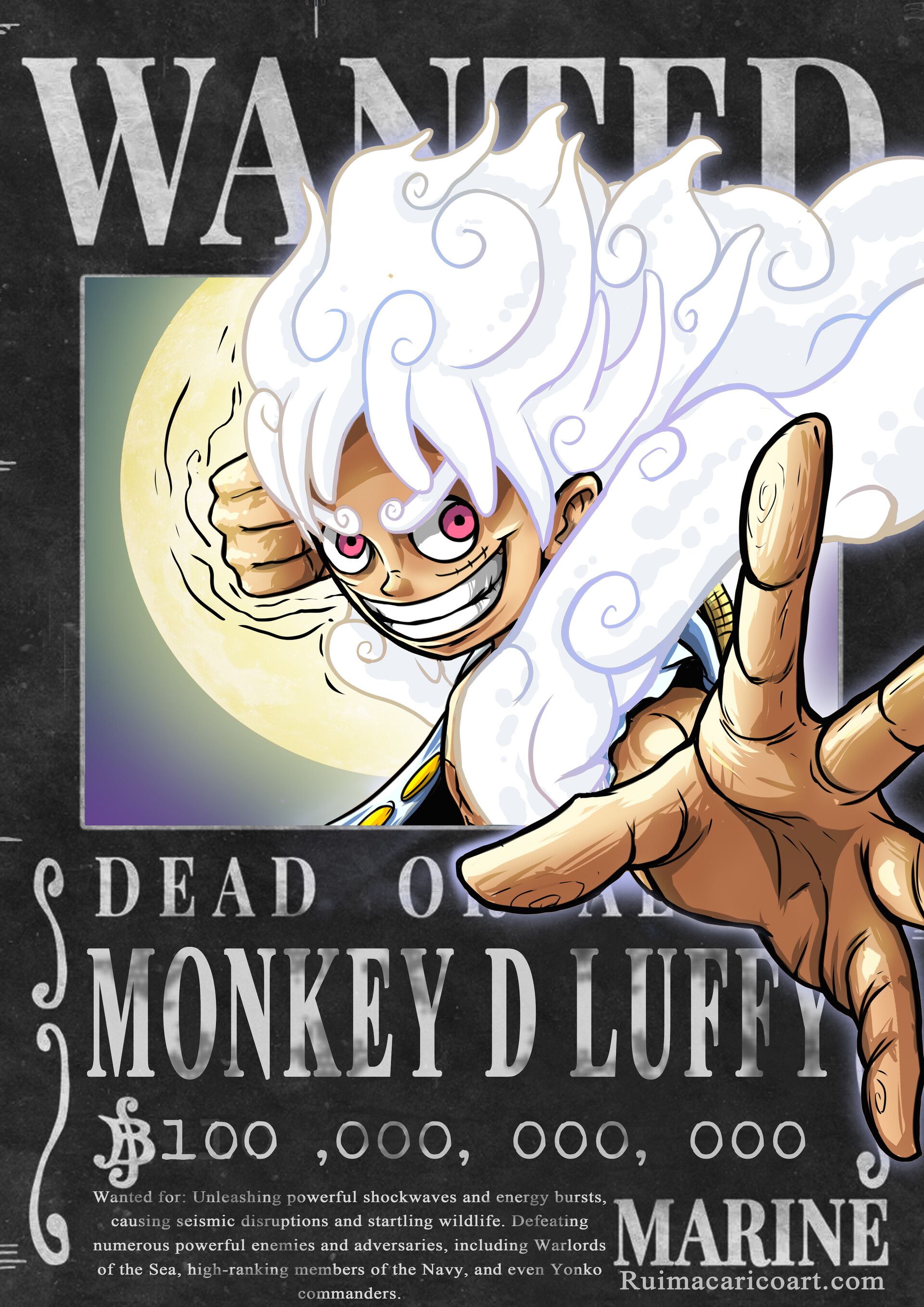 1920x2715 Rui Macarico One Piece Wanted Posters