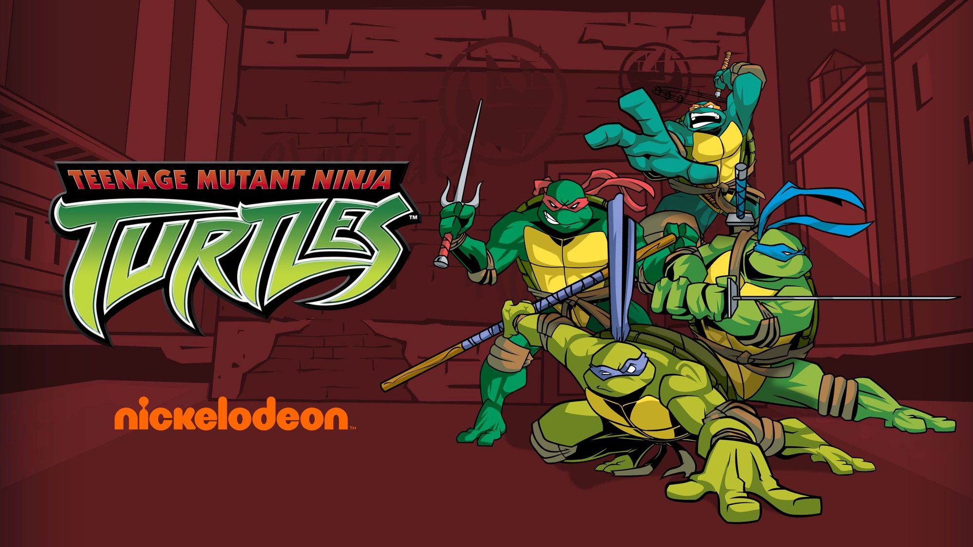 2000x1125 Download TV Show Teenage Mutant Ninja Turtles (2003) HD Wallpaperx1125