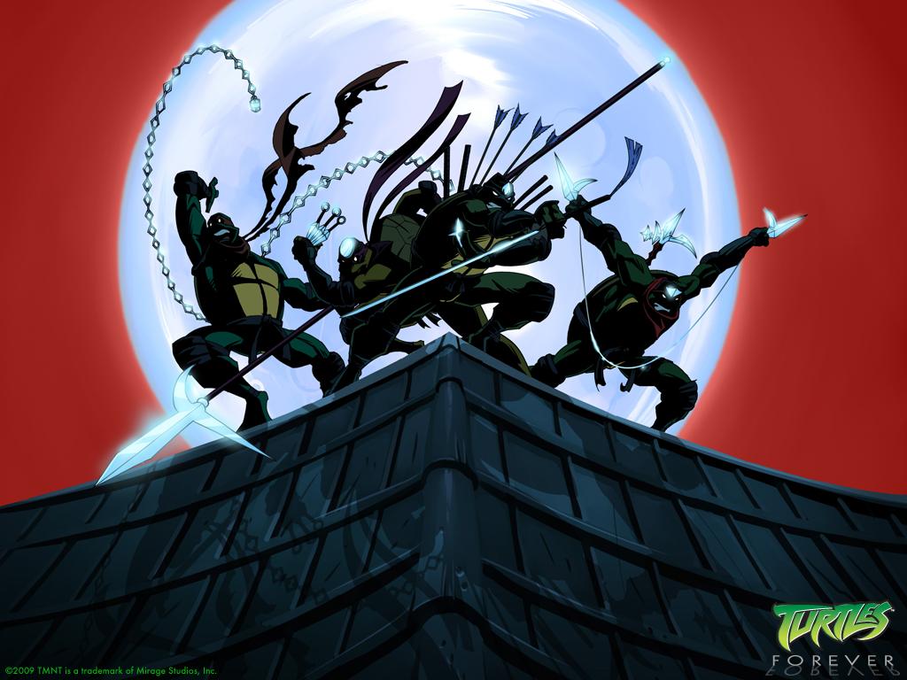 1024x768 More TMNT 2003 desktop background