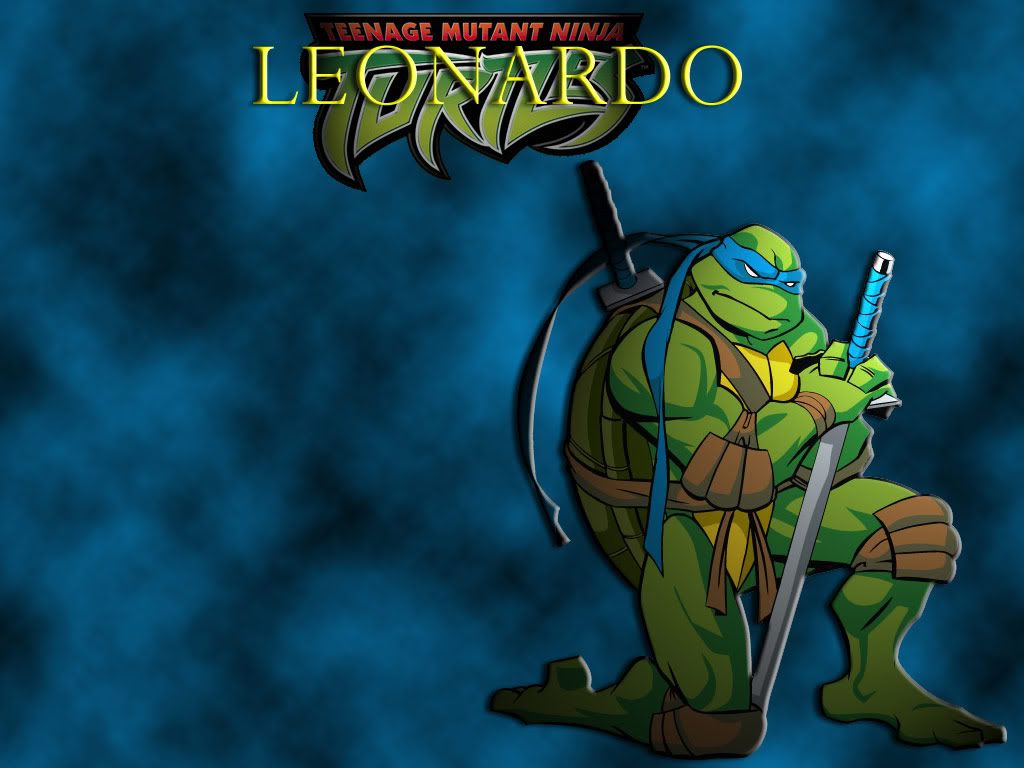 1024x768 Teenage Mutant Ninja Turtles Leonardo Desktop Wallpaper