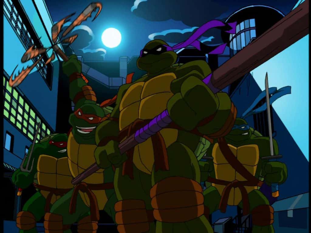 1024x768 Teenage Mutant Ninja Turtles' (2003): The Ultimate Collection DVD Review Turtle Power!