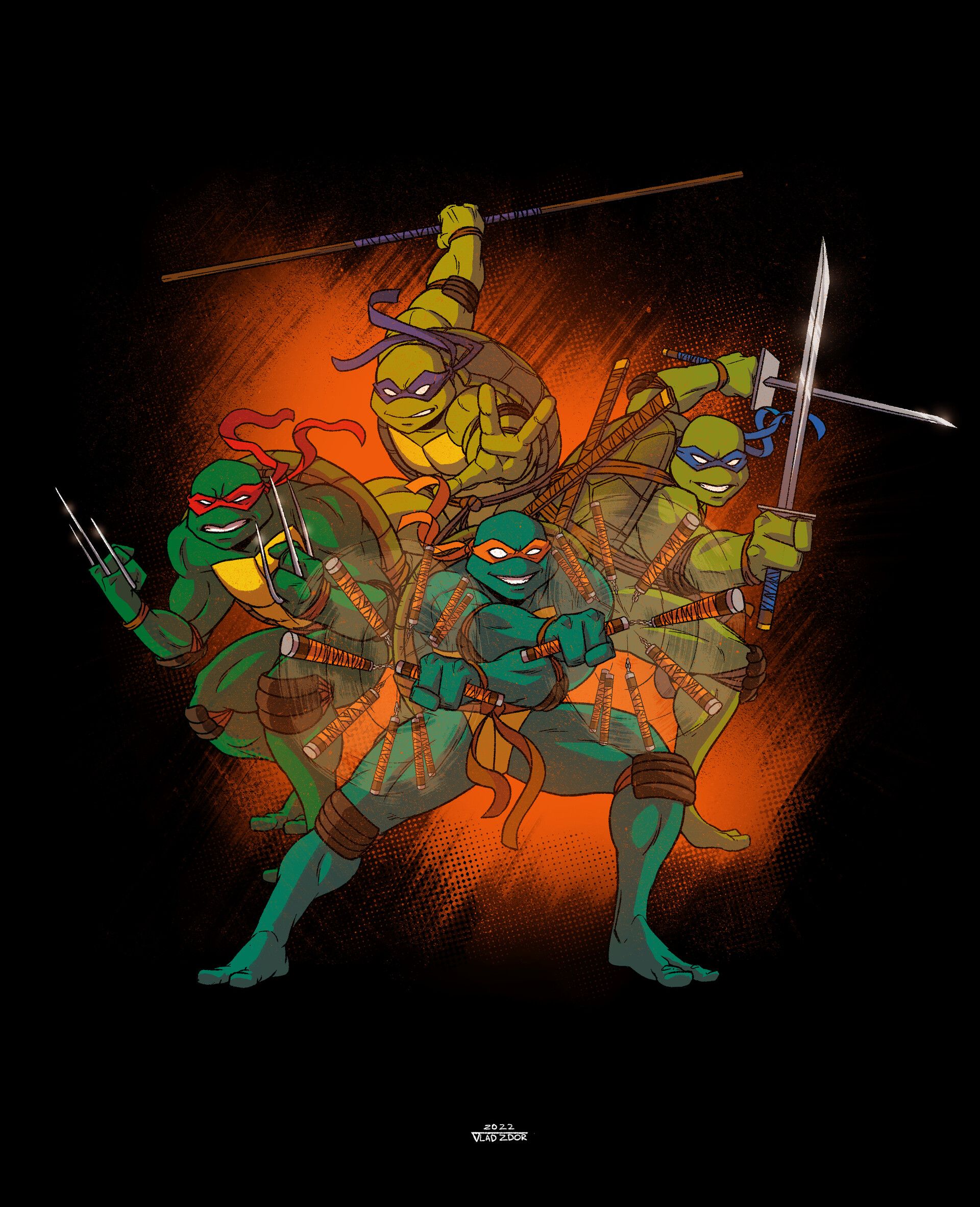 1920x2364 Teenage Mutant Ninja Turtles (2003)