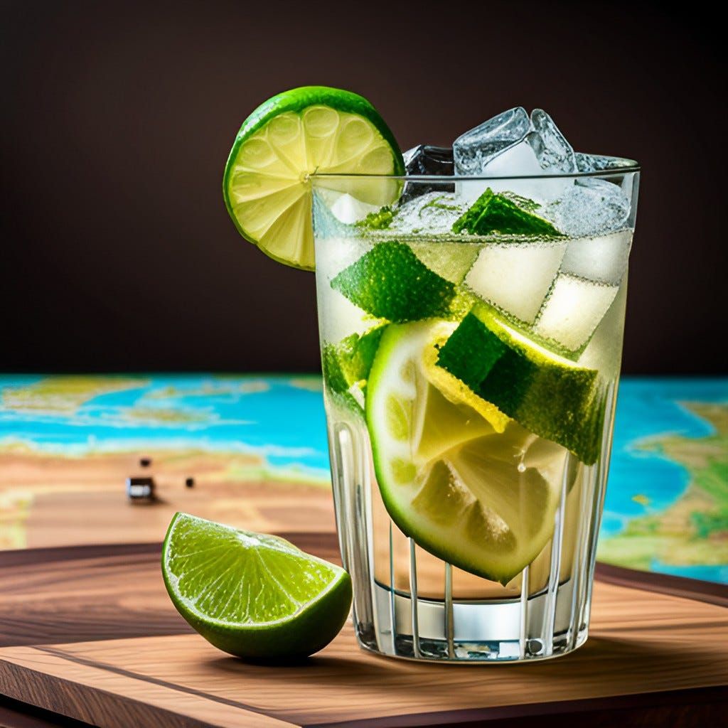 1024x1024 Understanding Caipirinha: Brazil's National Cocktail. by Jeffrey Clos. ILLUMINATION'S MIRROR