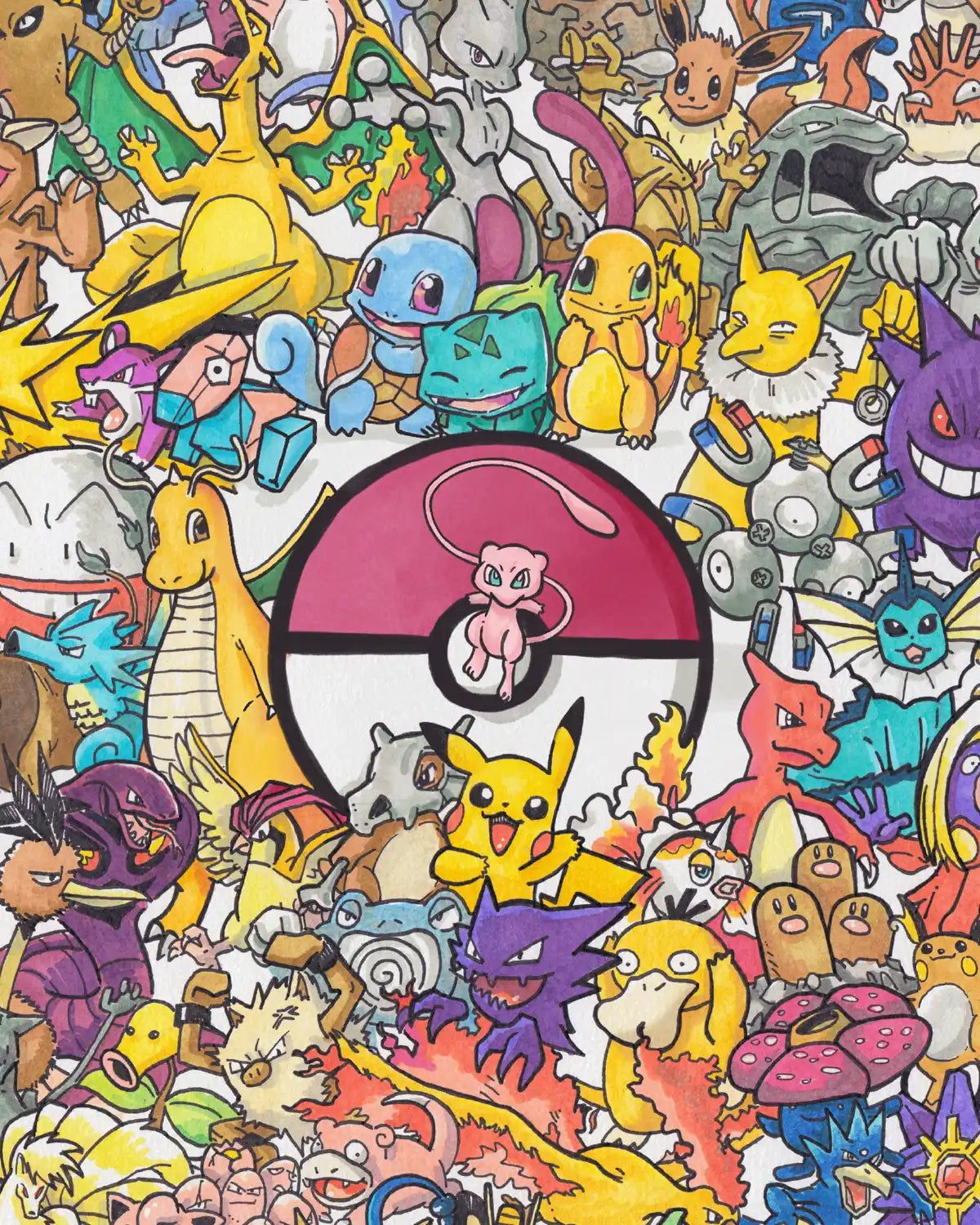1200x1500 All 151 Pokemon