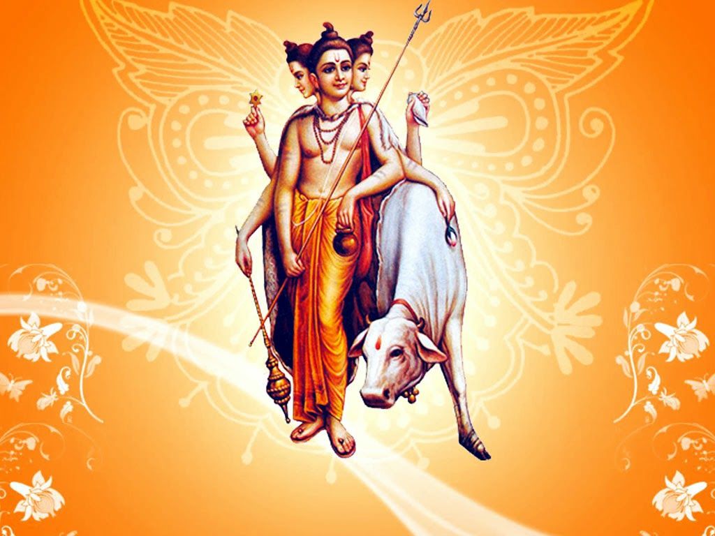 1024x768 Lord Dattatreya Beautiful Pics for Temple