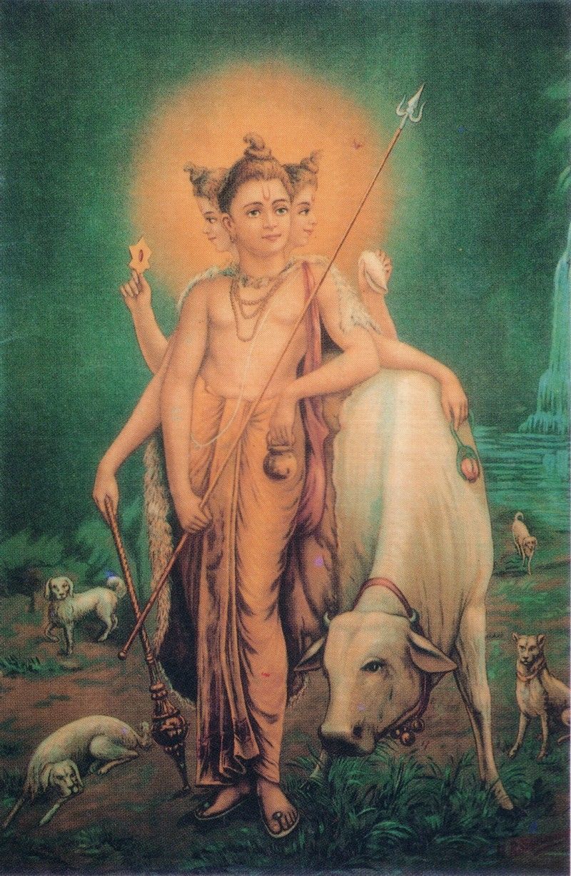 800x1228 Lord Dattatreya