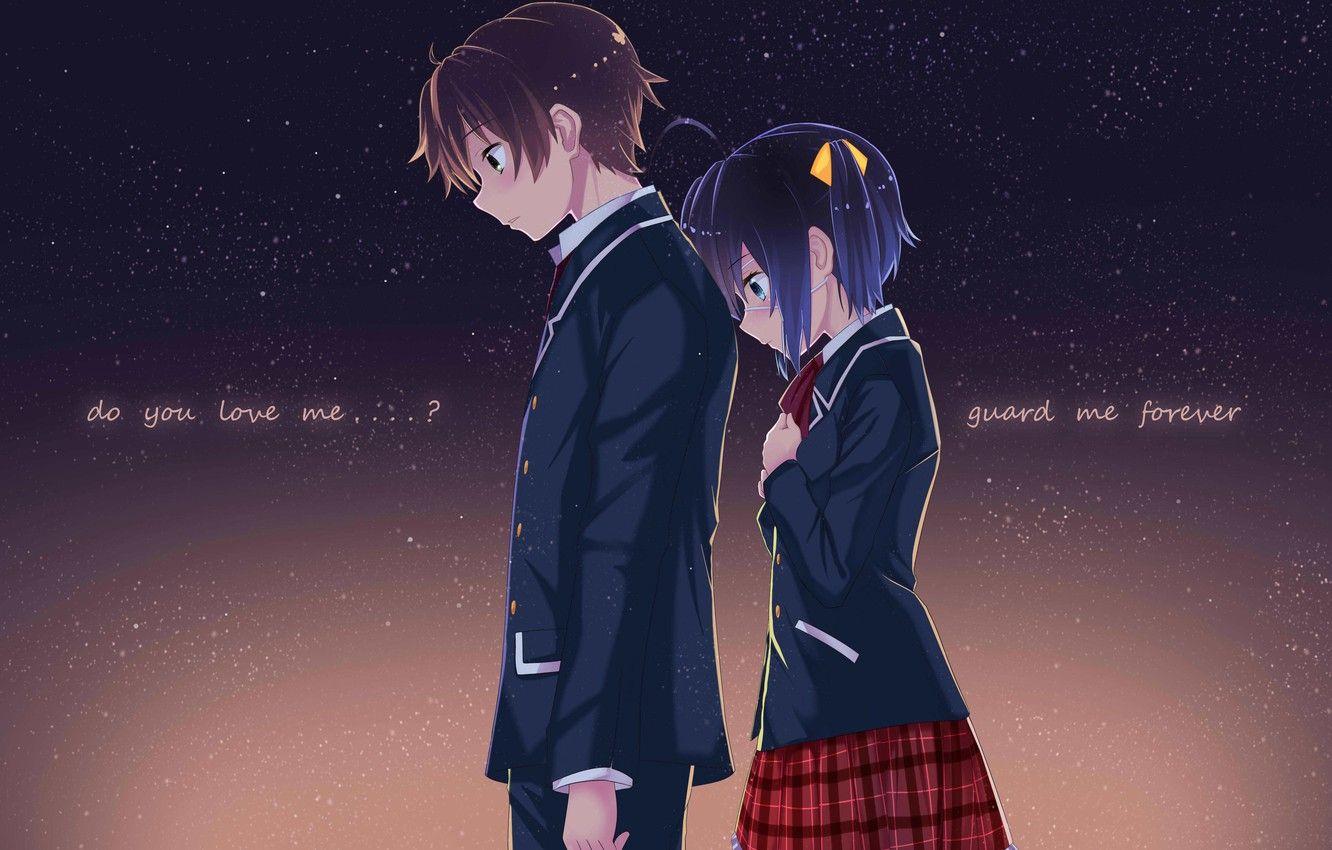 1332x850 Wallpaper girl, to rik takanashi, chuunibyou demo koi ga shitai