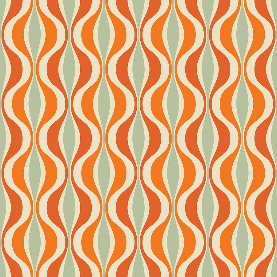 900x900 Retro seamless pattern from the 50s and 60s. Seamless abstract Vintage background in sixties style