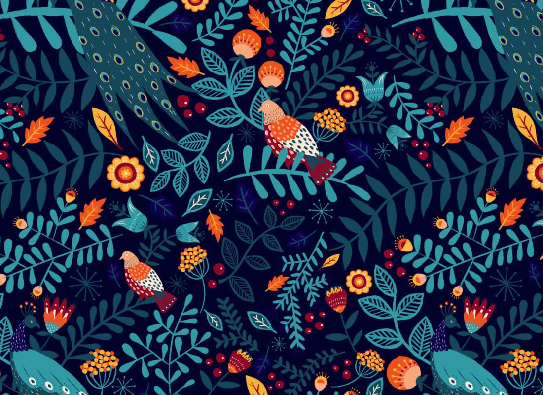 1101x801 Peacock