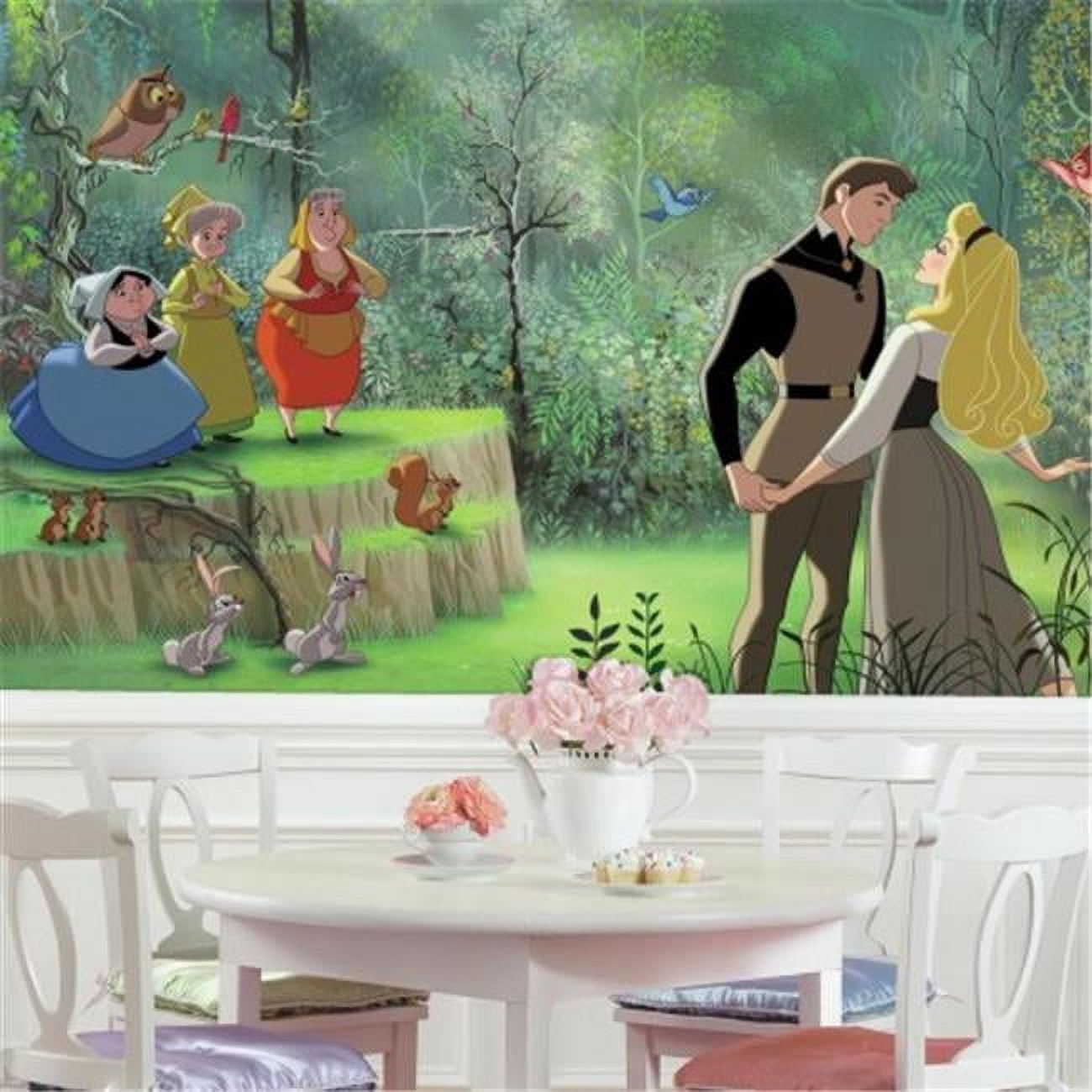 1300x1300 x 10.5 ft. Disney Princess Sleeping Beauty XL Wallpaper Mural
