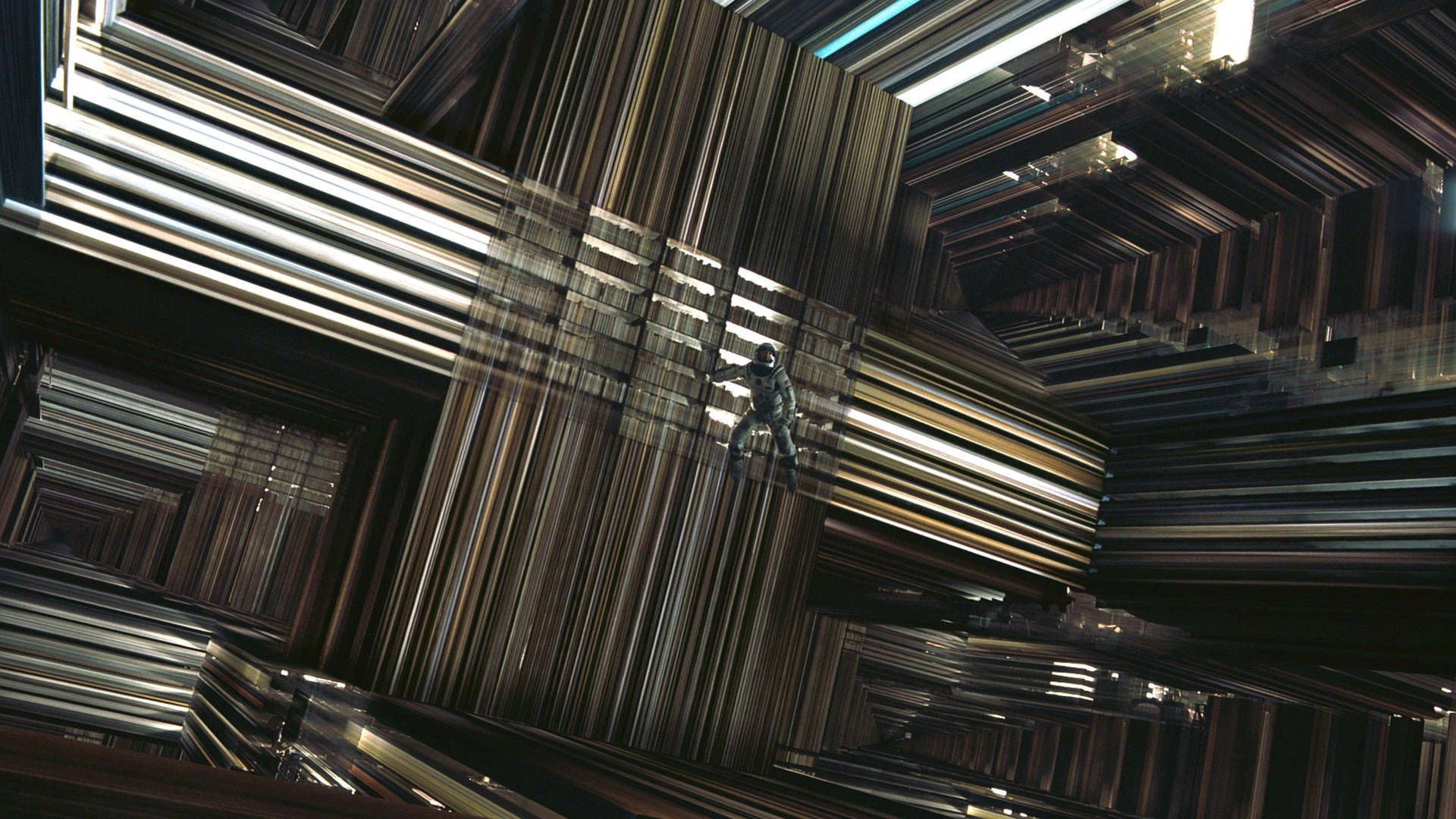 1920x1080 Download Interstellar Astronaut In Tesseract Wallpaper