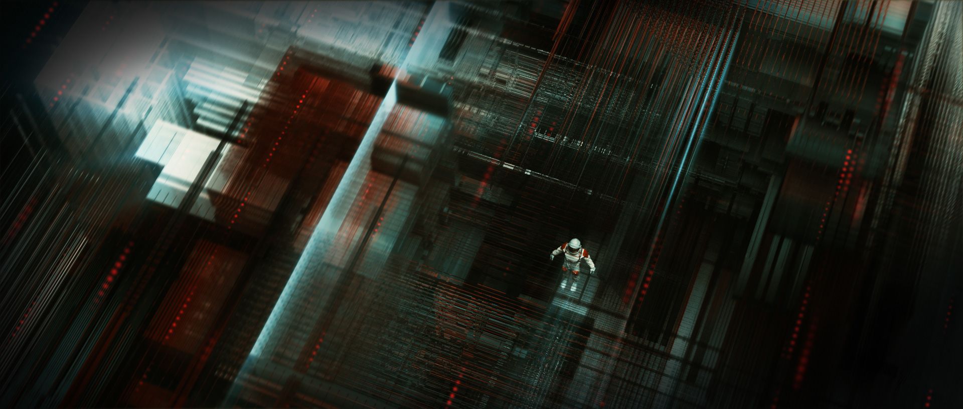 1920x817 Tesseract (Interstellar fan art) (3). Image - Behance