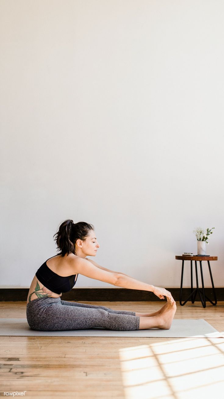 735x1307 Download premium image of Active woman doing yoga mobile phone wallpaper by McKinsey about stretching, healing, yoga, wallpaper iphone yoga, and pilates 1225578