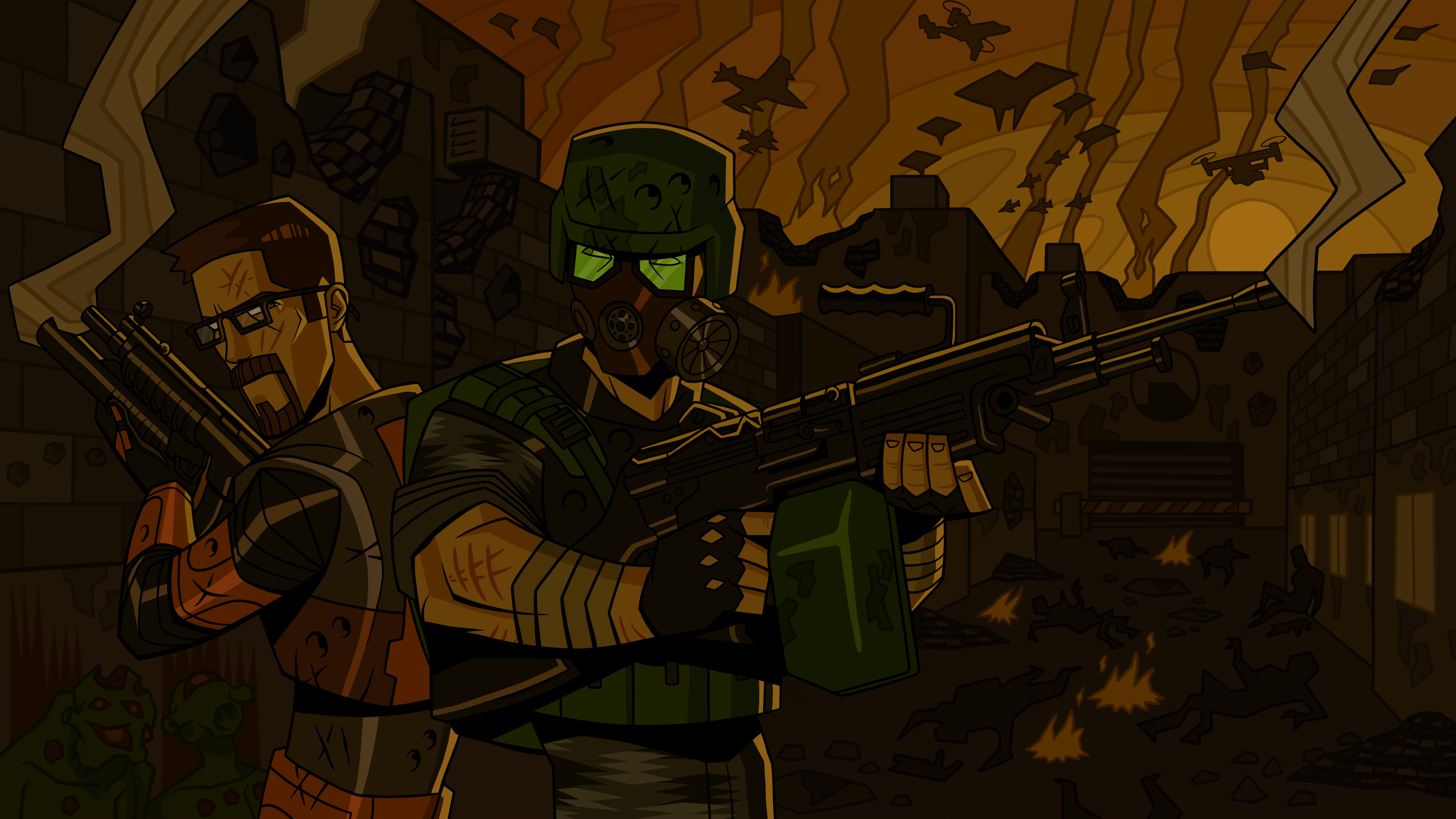 6400x3600 Half Life: Opposing Force Wallpaper And Background: Free HD Download