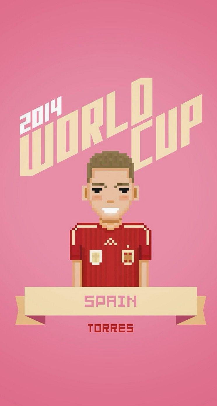 744x1392 Spain Torres wallpaper #worldcup players #fanarts