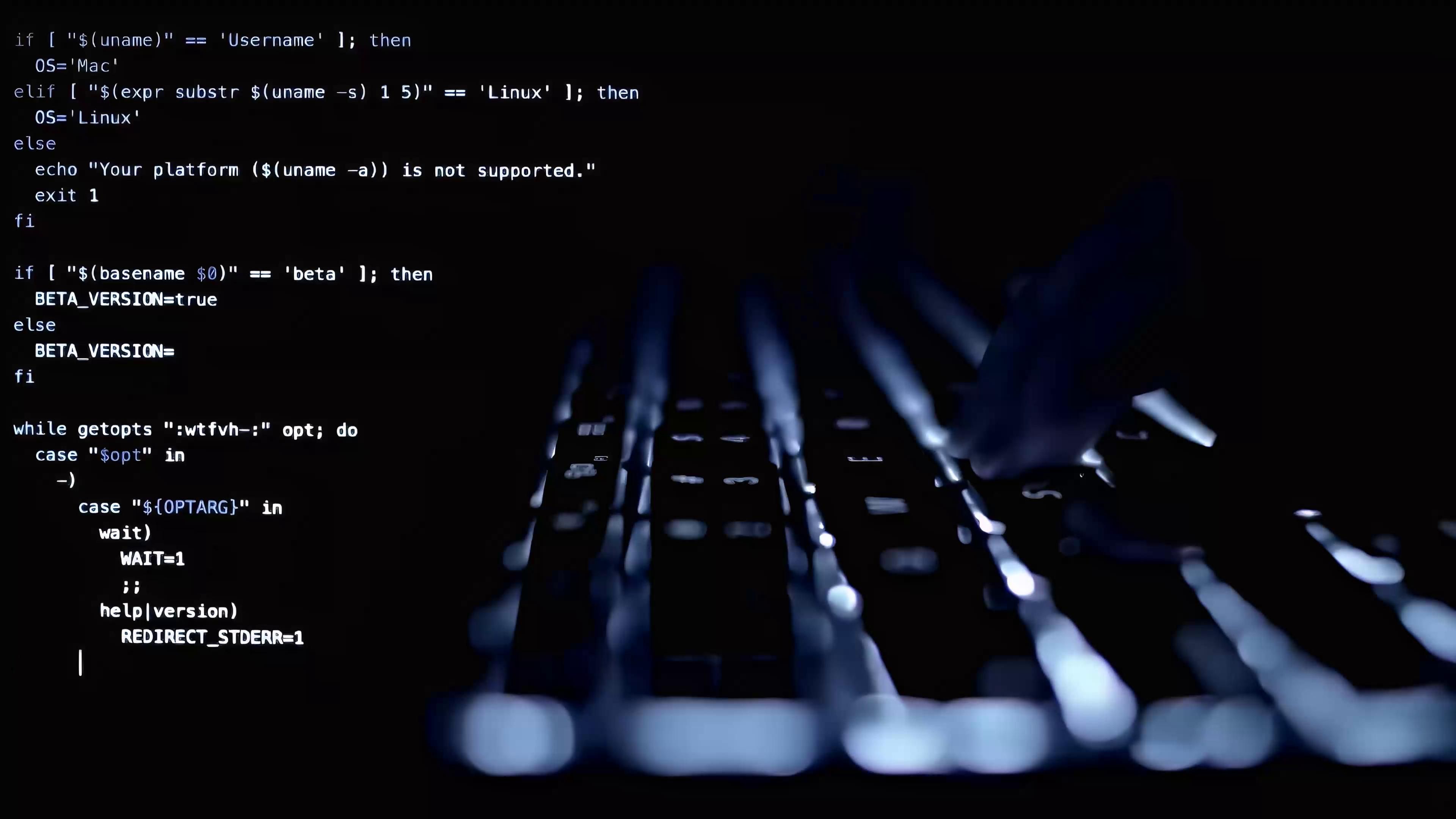 3840x2160 Dark Coding Live Wallpaper