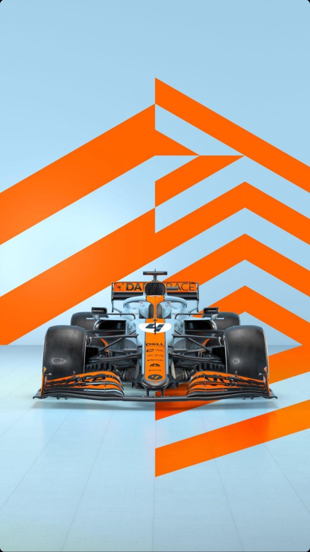 1080x1920 McLaren F1 Special Livery Wallpaper (9:16)