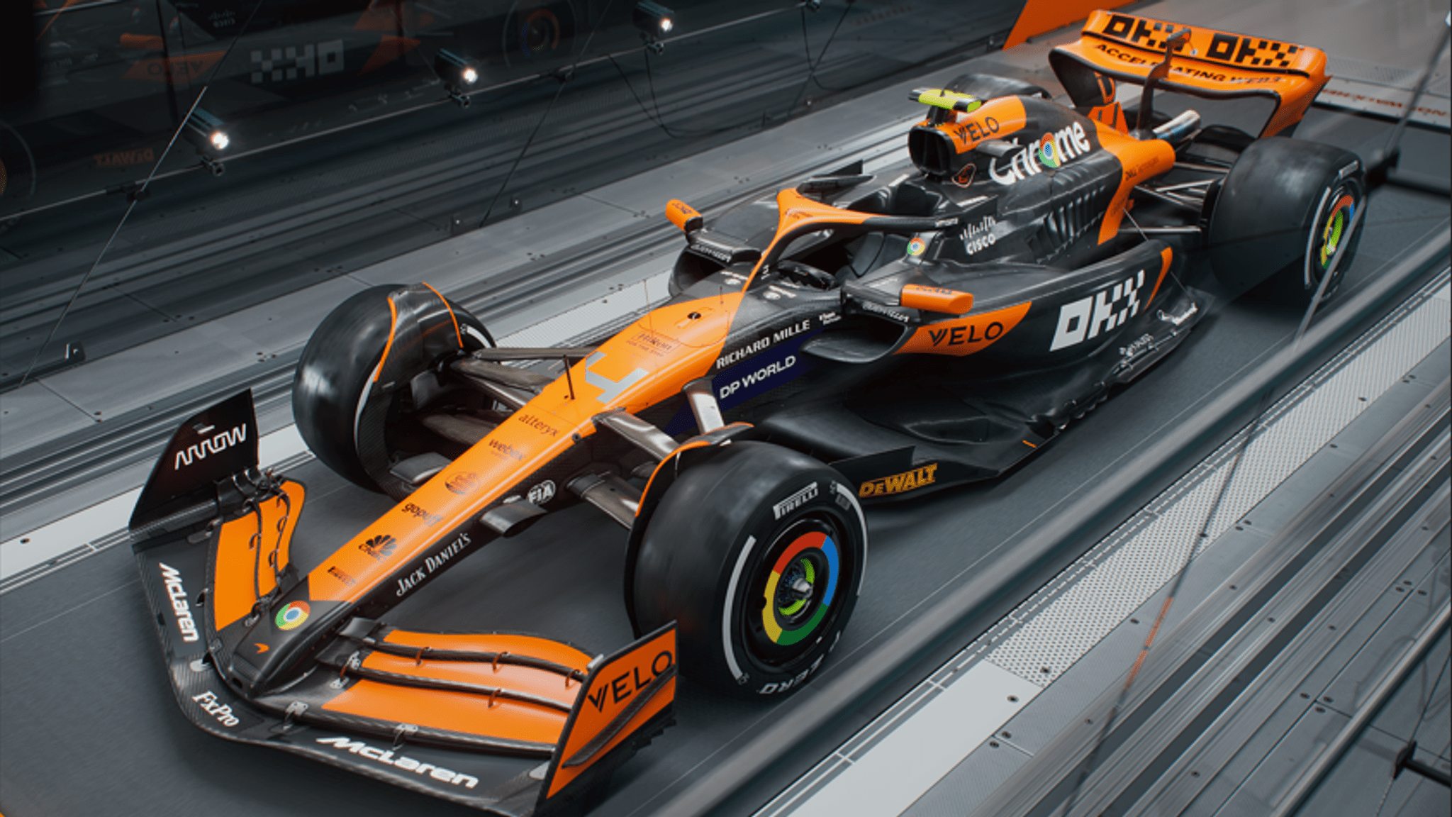 2048x1152 McLaren reveal fresh F1 2024 livery and make new Lando Norris contract 'high priority'