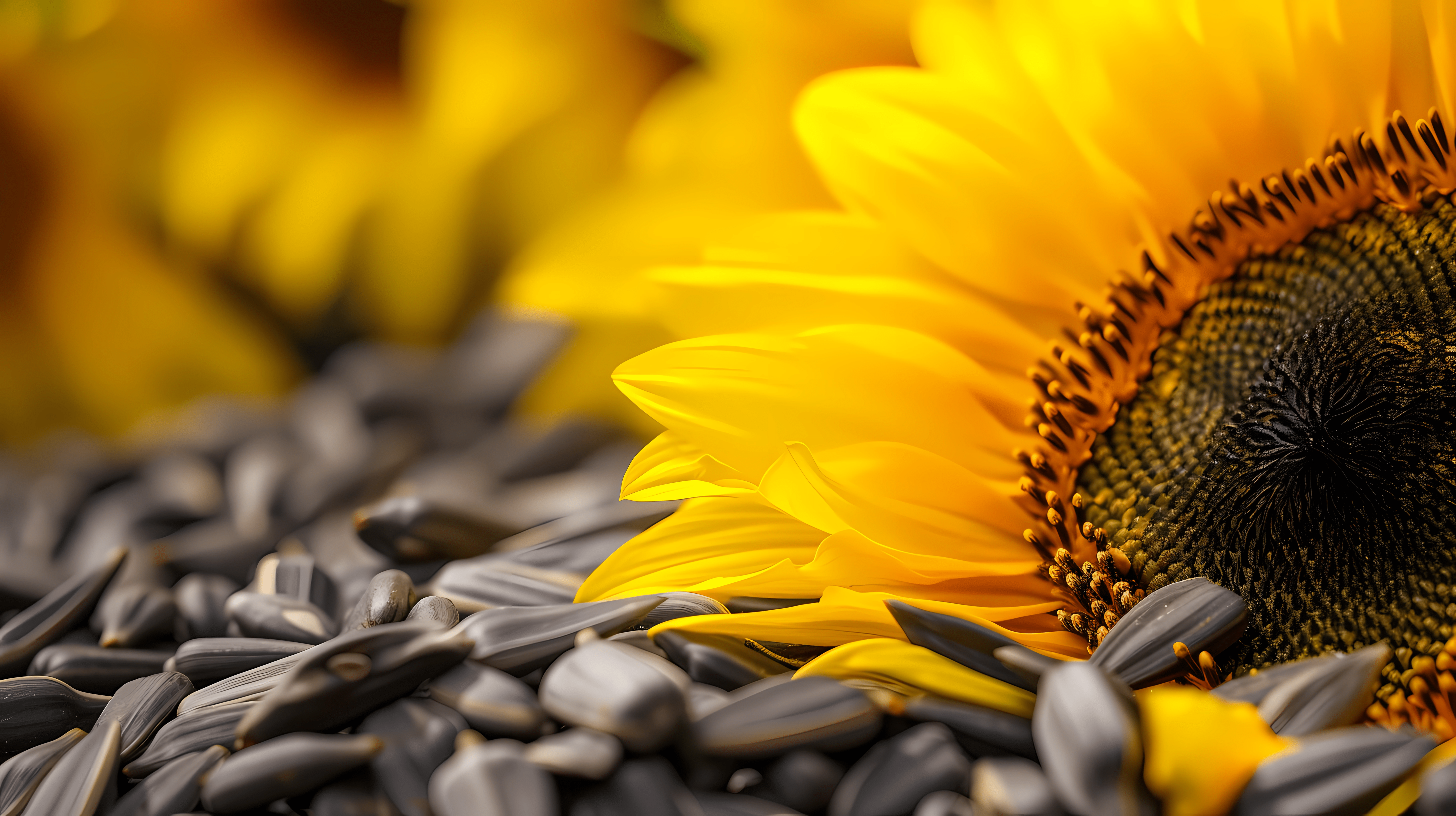 5824x3264 Sunflower and seeds 2