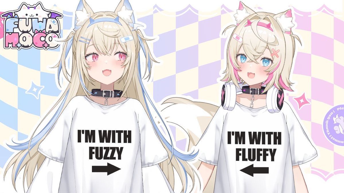 1200x675 FuwaMoco Ideas. Anime Siblings, Bau Bau, Holo