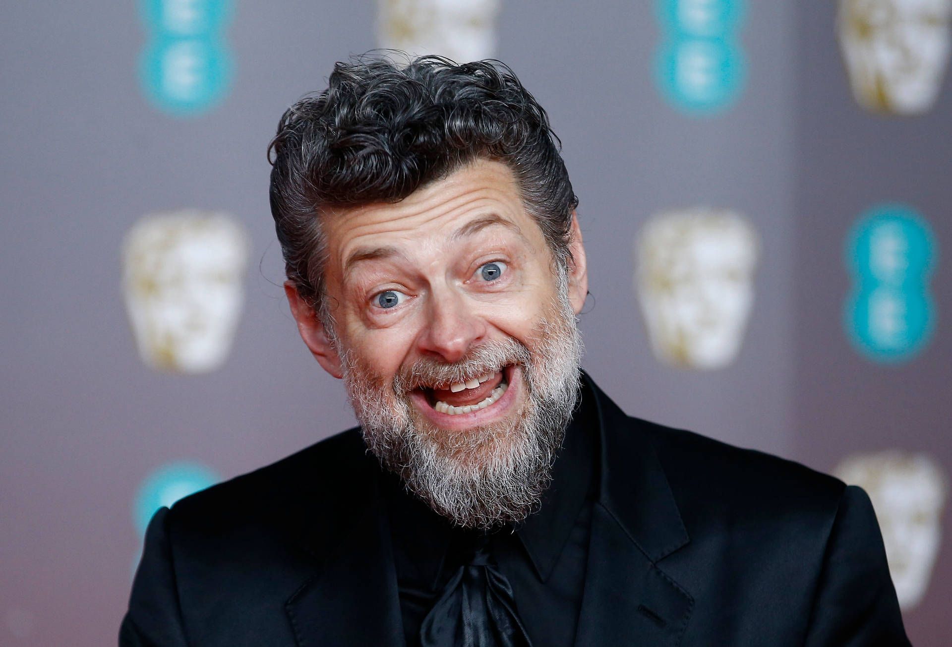 1920x1305 Download Andy Serkis Wide Smile Wallpaper