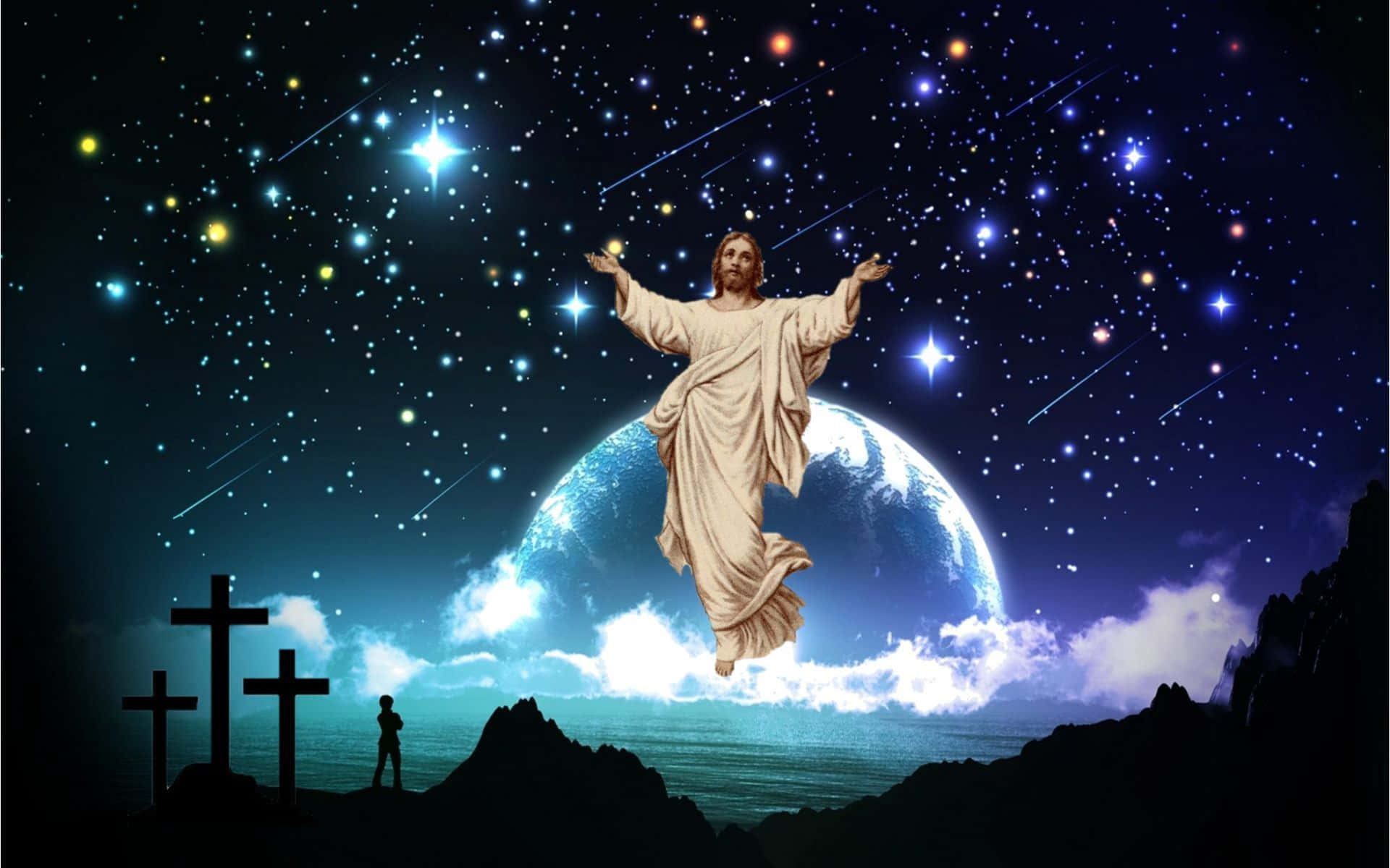 1920x1200 Download Jesus Christ Universe Picture