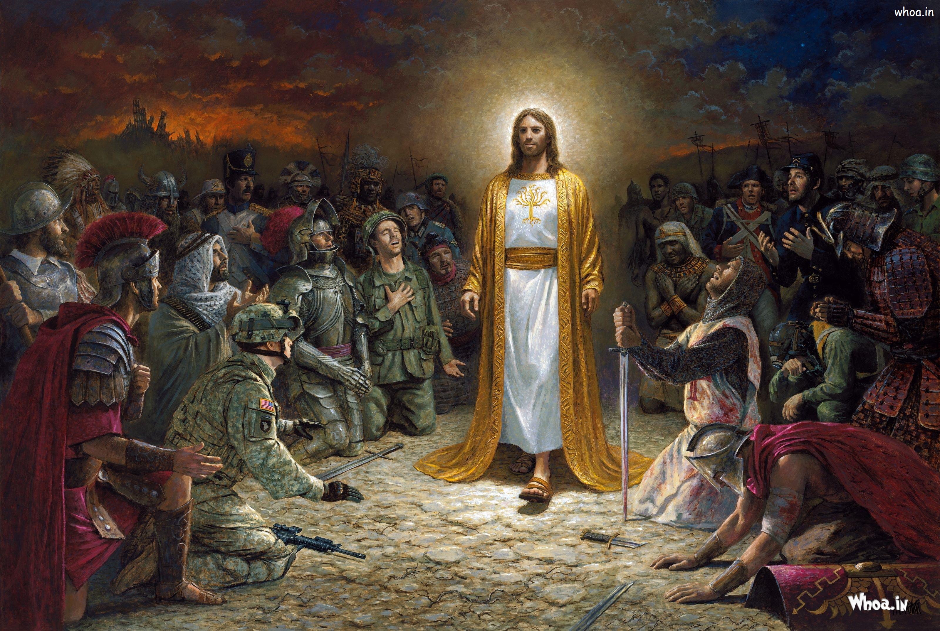 3200x2150 Jesus Christ Is Coming Original HD Wallpaper