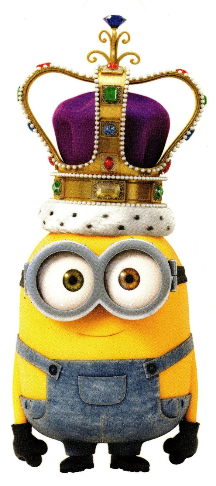 711x1600 King Bob Minion Despicable Me Decal Wall Art Decor Peel Stick Wallpaper Sticker