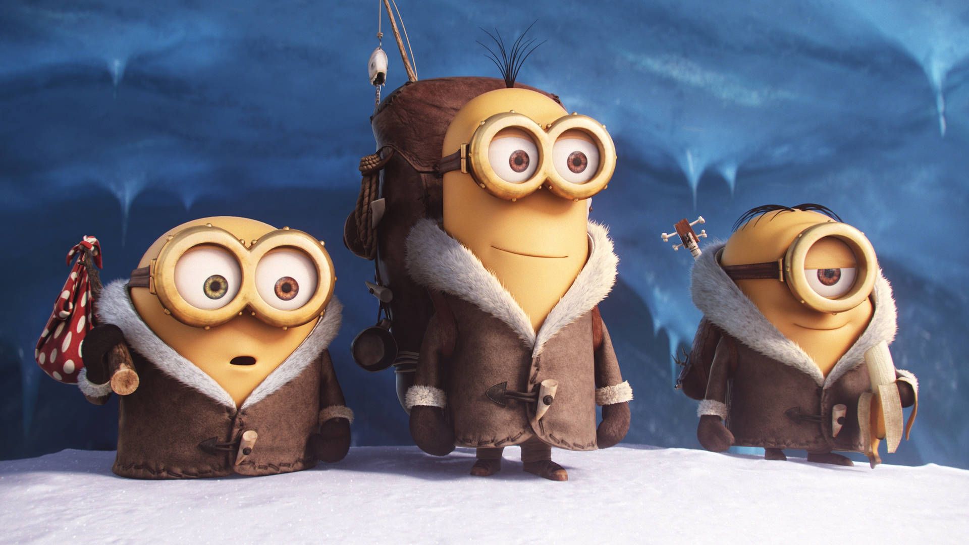 1920x1080 Download Bob Kevin And Stuart Minion Desktop Wallpaper
