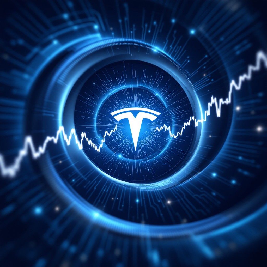 1024x1024 Free Tesla Stock Spiral Image, Stock, Trading