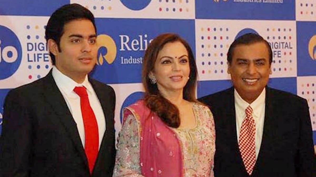 1200x675 Till date my father': Akash Ambani on how living under one roof taught him work ethic from parents Mukesh and Nita. Workplace News Indian Express