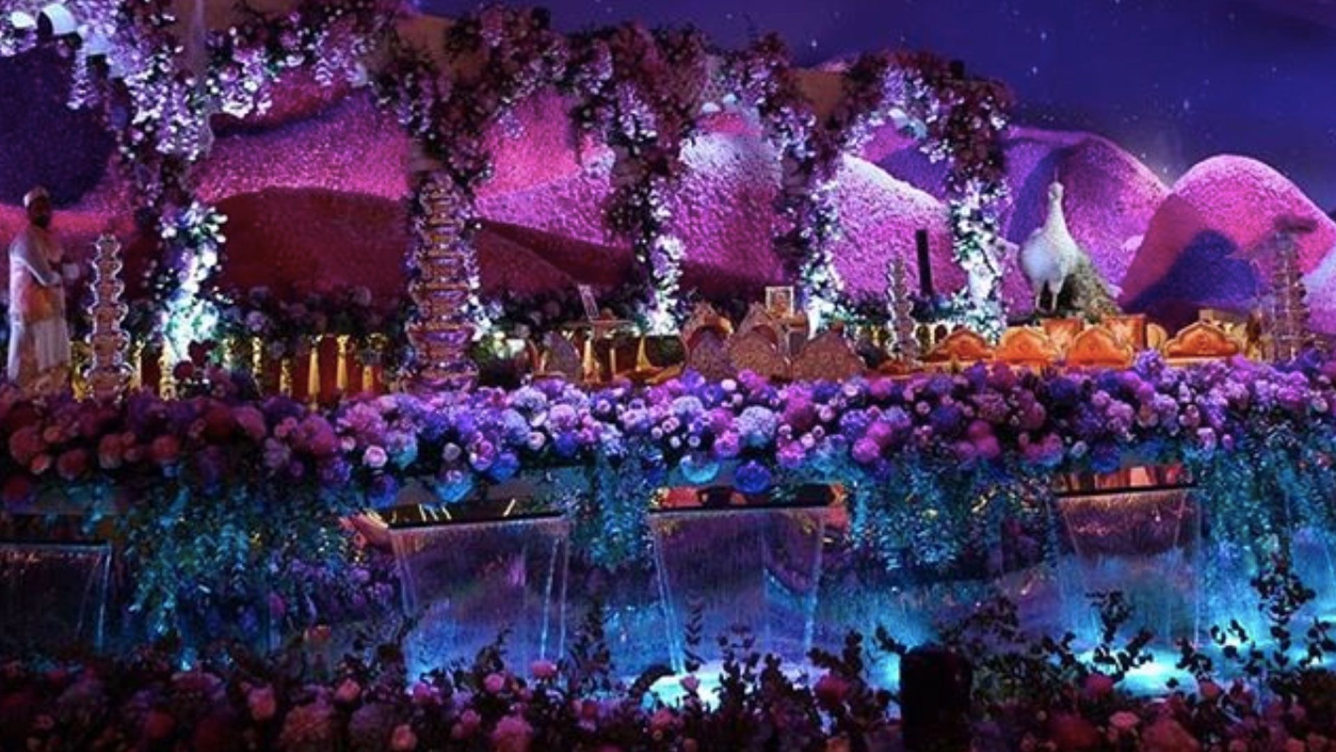 1920x1080 Akash Ambani and Shloka Mehta's wedding: What the decor looked like