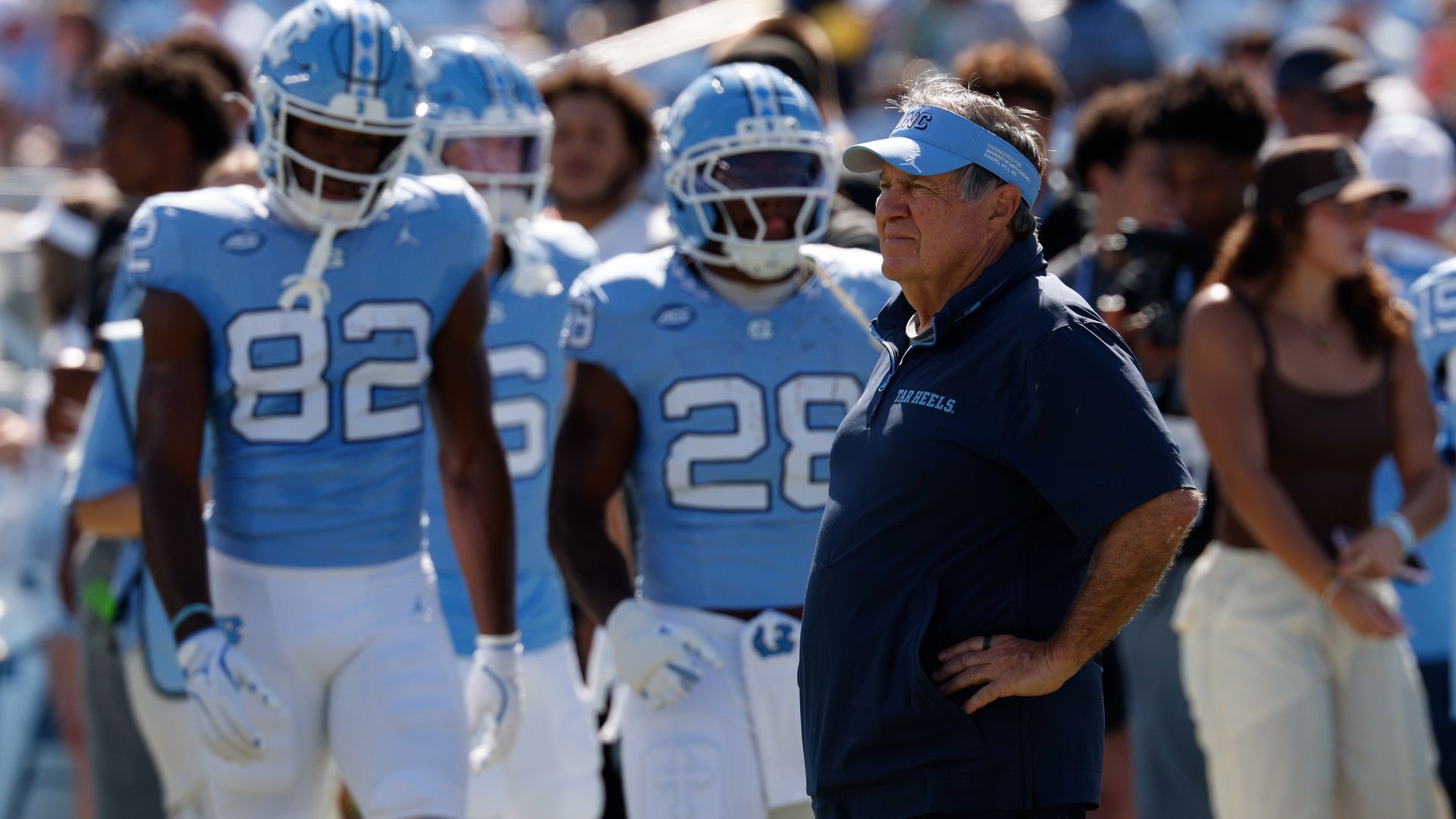 1920x1080 UNC's Bill Belichick reaffirms commitment to Tar Heels after speculation