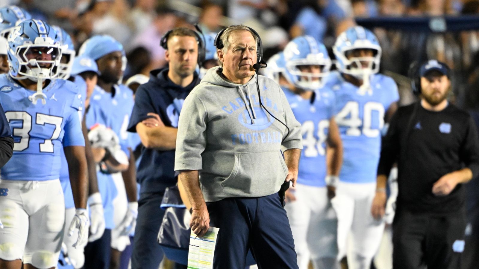 1600x900 Bill Belichick Was Miserable Watching UNC Execute Perfect Drive